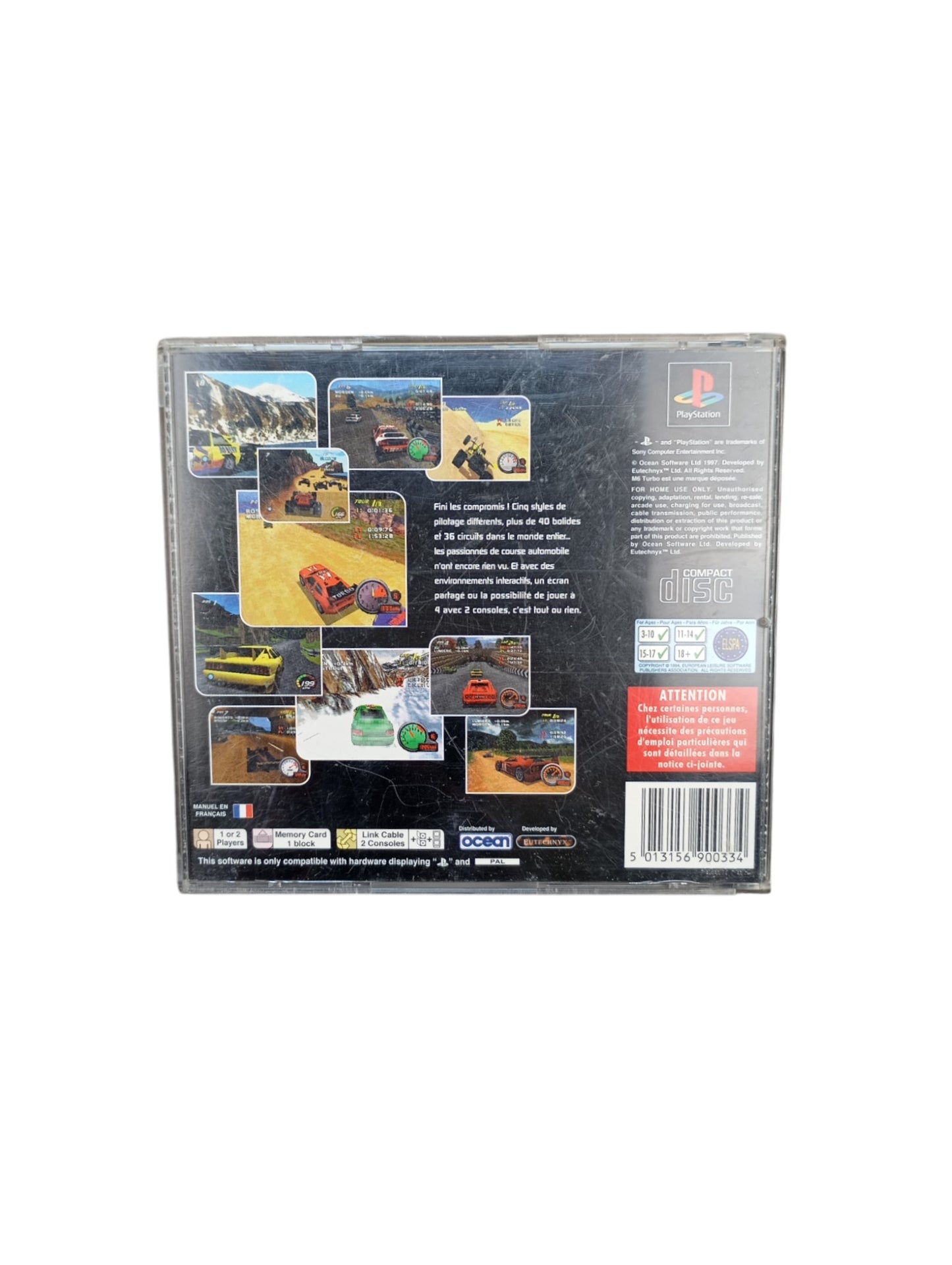 Turbo Racing M6 – PlayStation 1 (PS1)