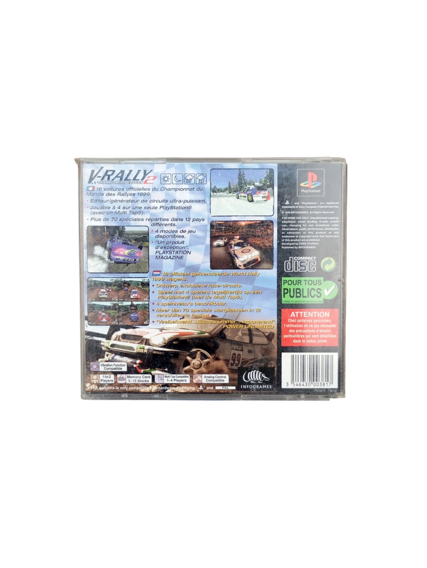 V-Rally 2 – PlayStation 1 (PS1)
