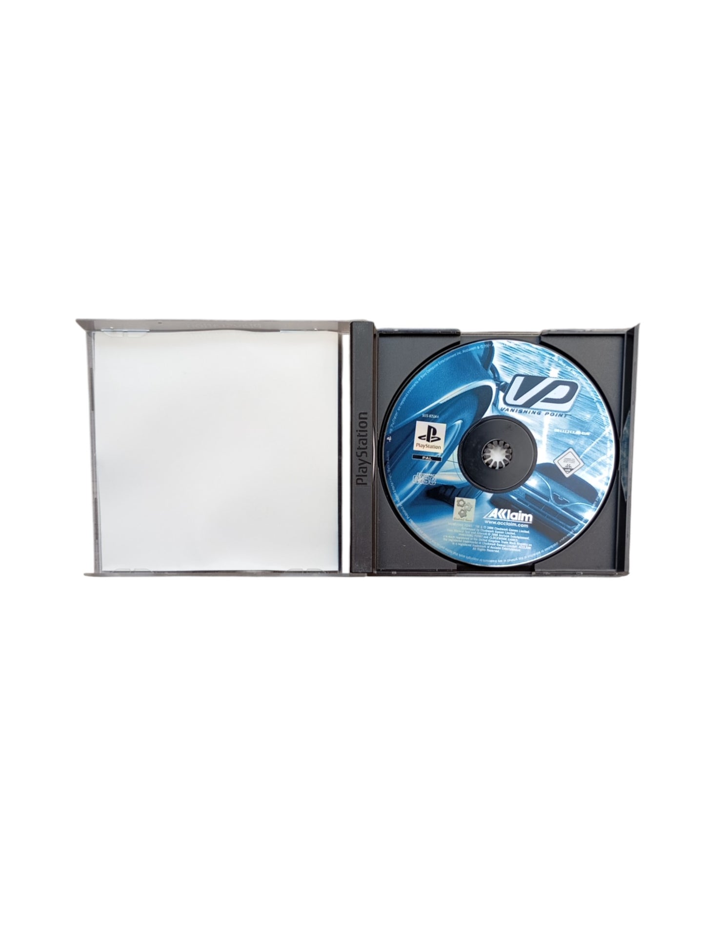 Vanishing Point – PlayStation 1 (PS1) – Version sans notice