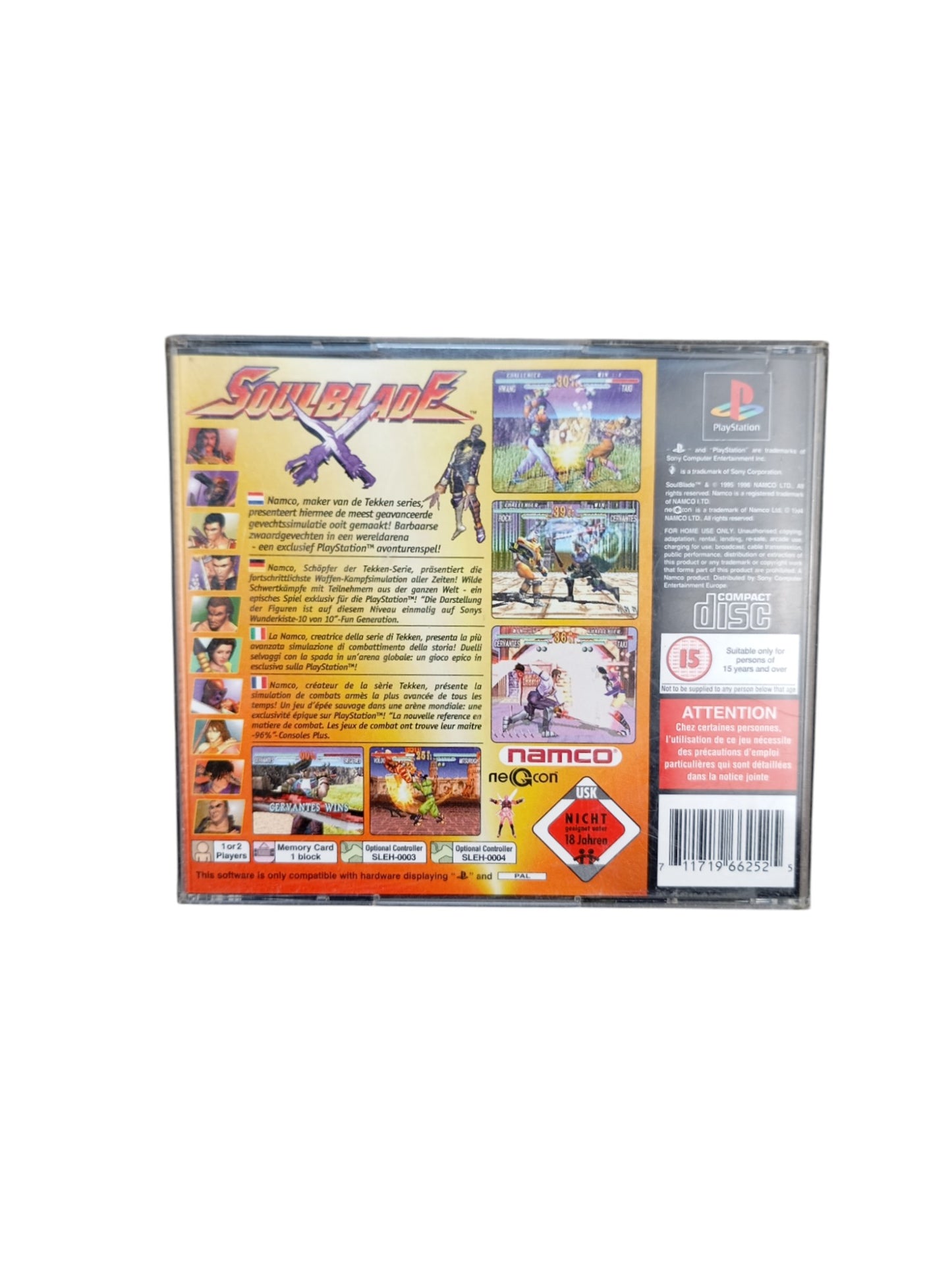 Soul Blade – PlayStation 1 (PS1)