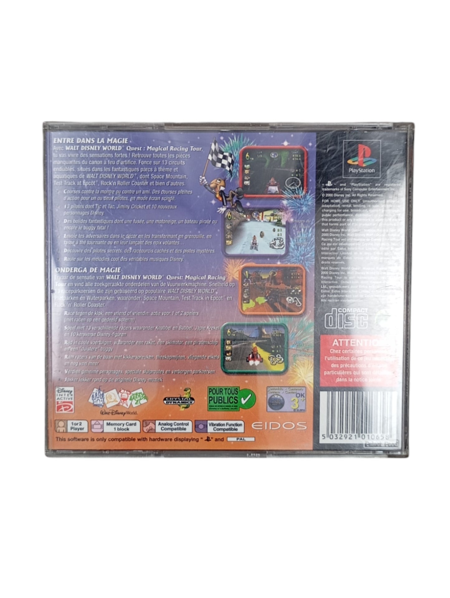 Walt Disney World Quest: Magical Racing Tour – PlayStation 1 (PS1)