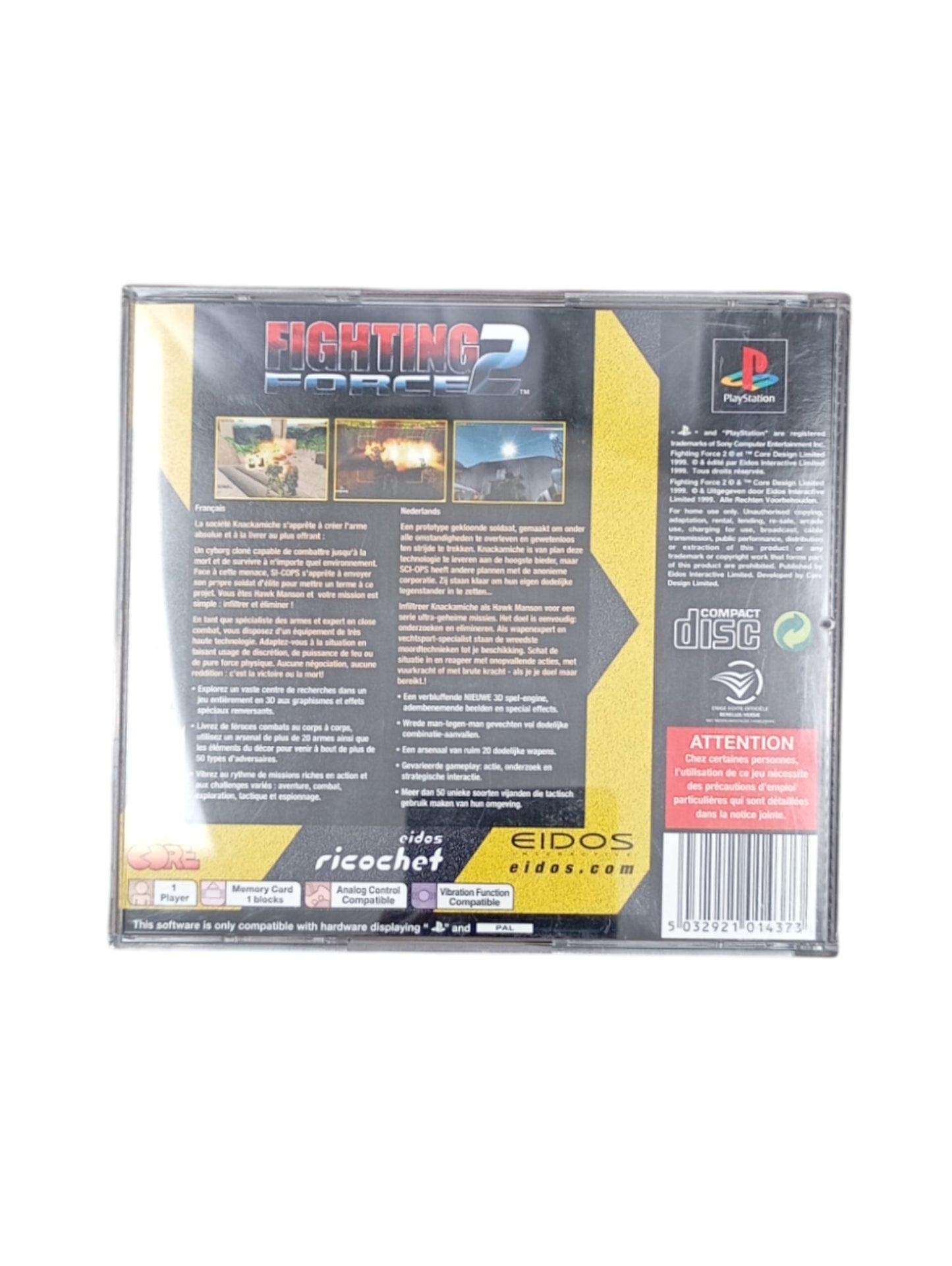 Fighting Force 2 – PlayStation 1 (PS1) complet