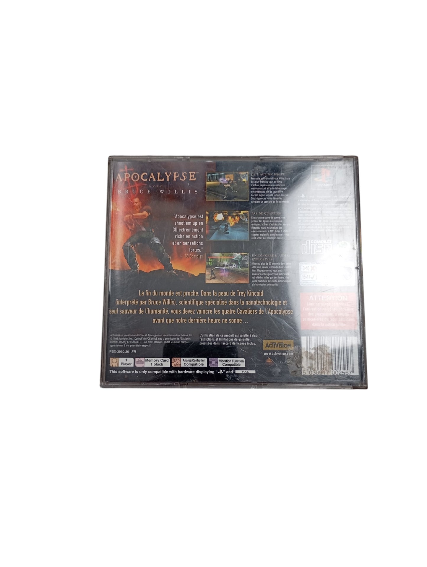 Apocalypse – PlayStation 1 (PS1)