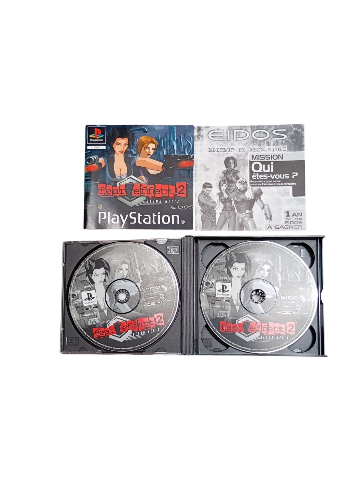 Fear Effect 2 Playstation 1 (PS1)