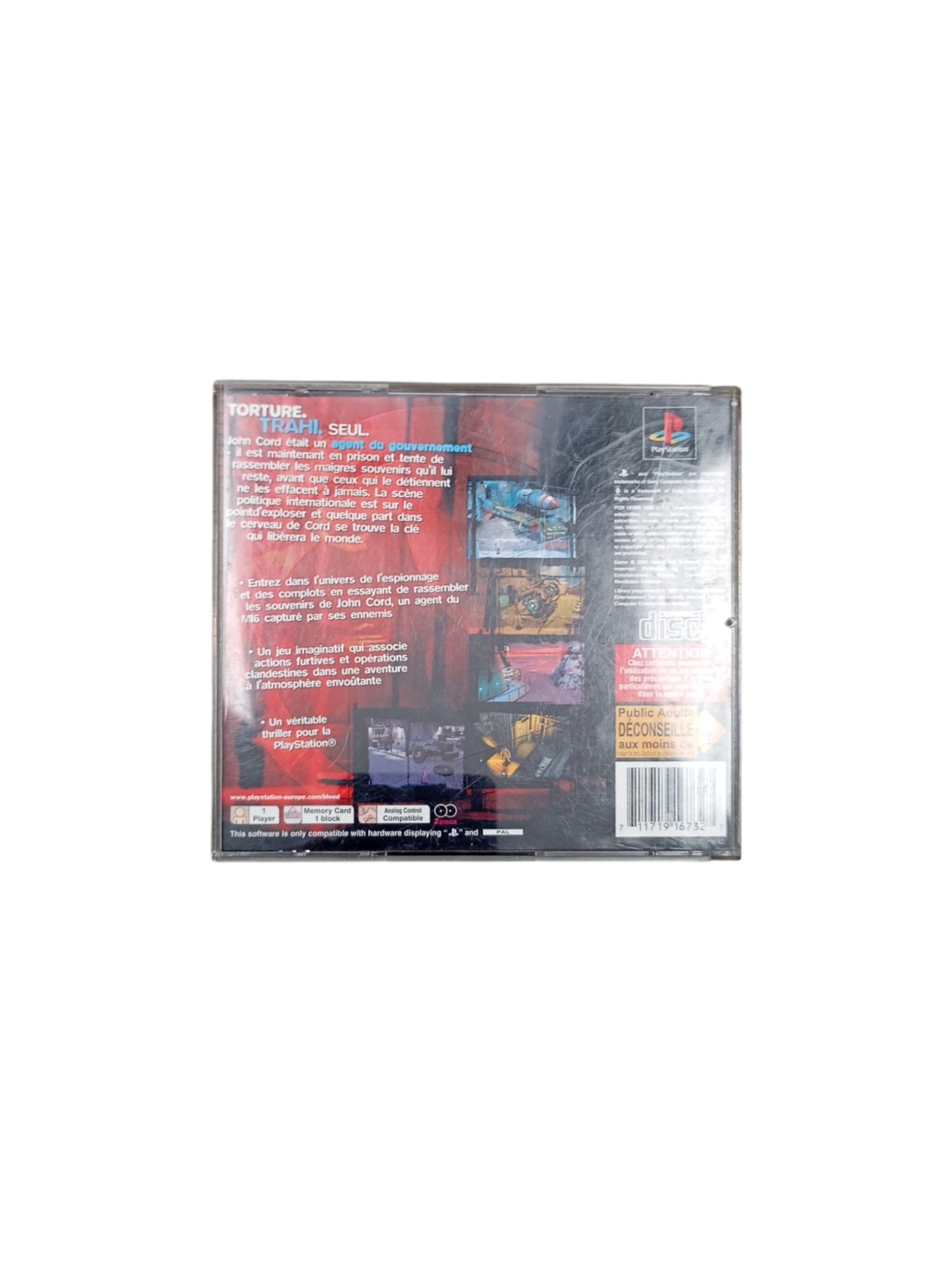 De Sang Froid – PlayStation 1 (PS1) complet
