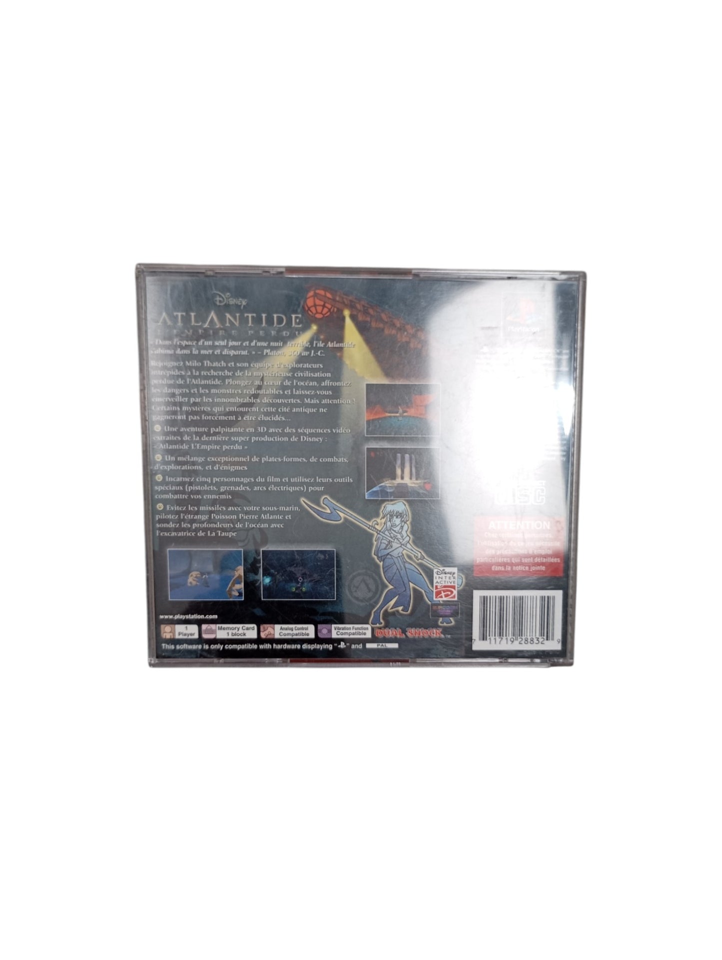 Atlantide – PlayStation 1 complet
