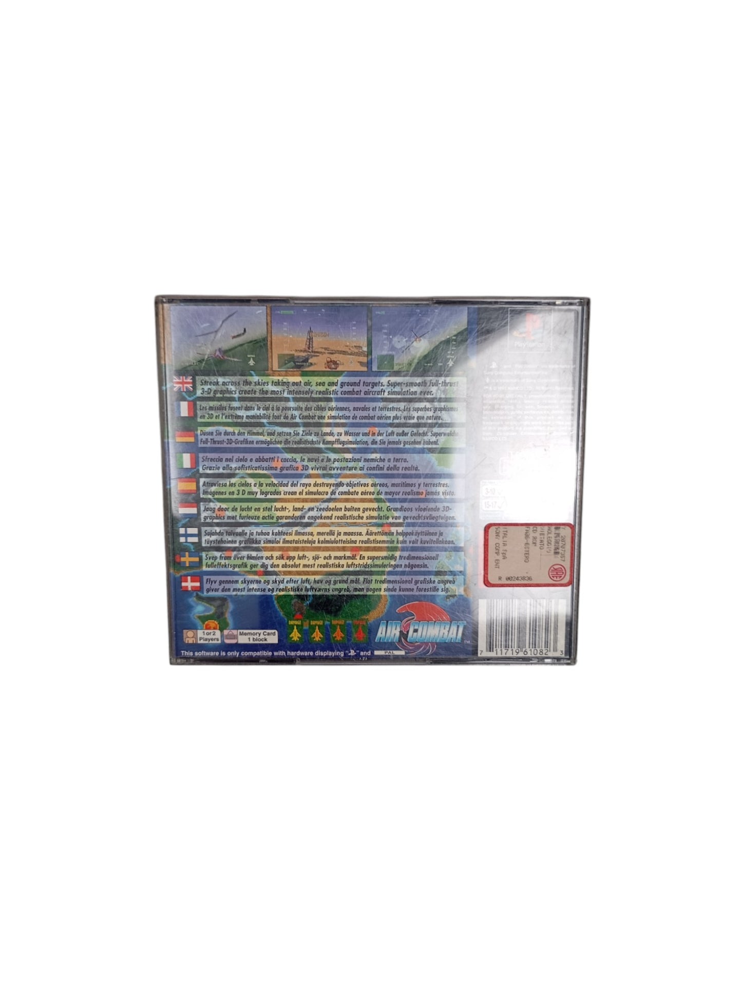 Air Combat – PlayStation 1 complet (PS1) Edition rare