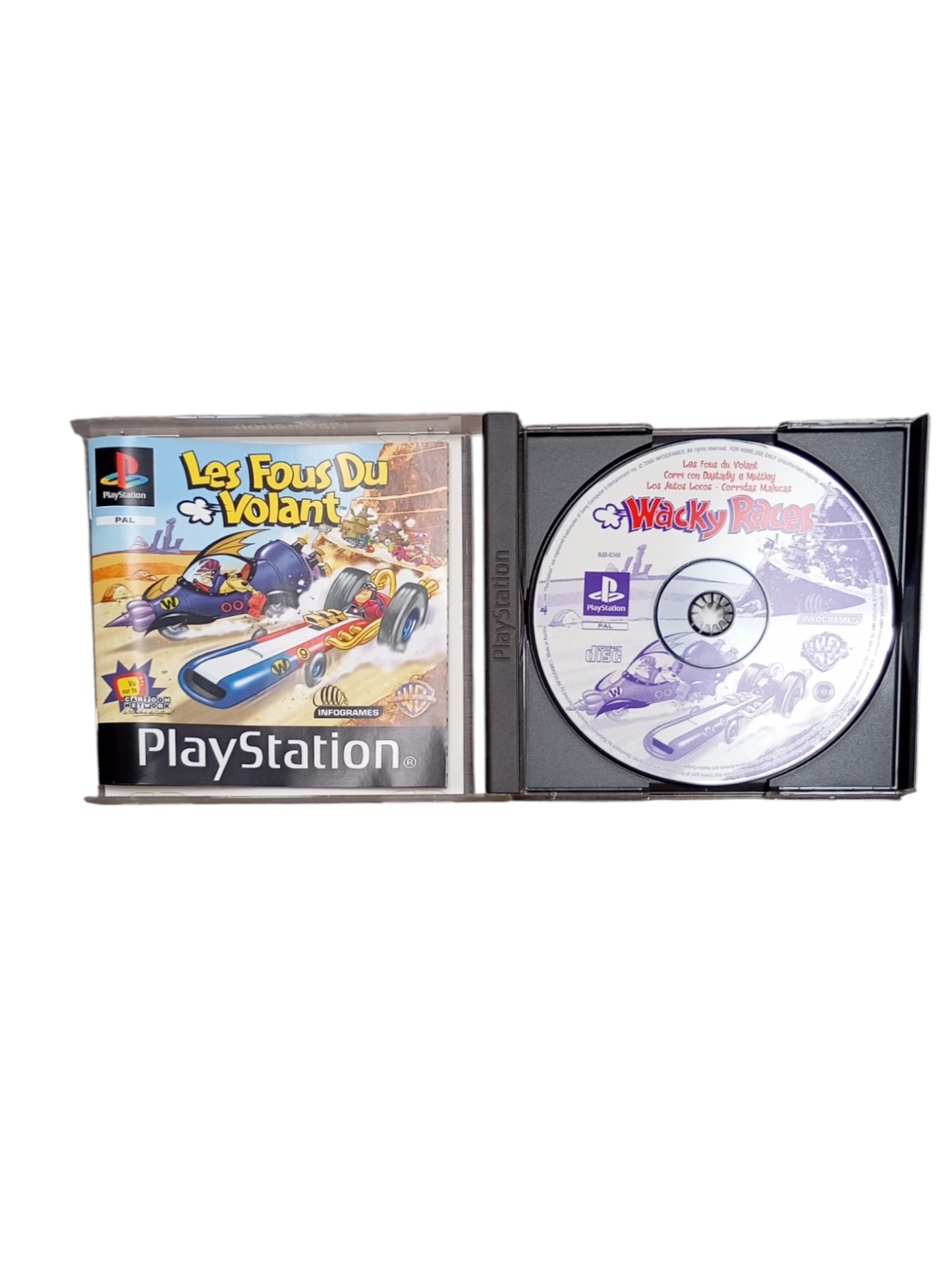 Les Fous du Volant – PlayStation 1 (PS1) complet