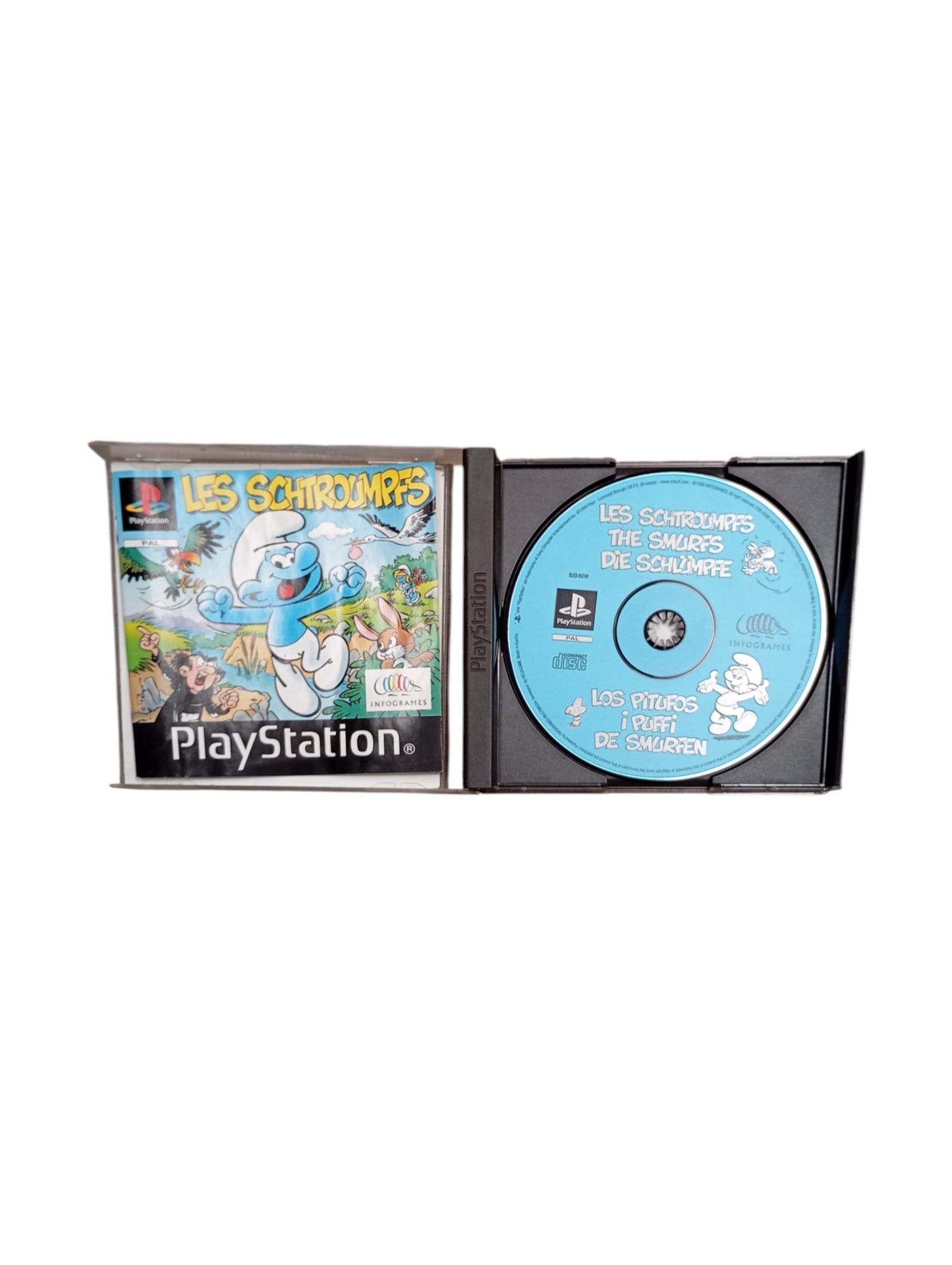 Les Schtroumpfs – PlayStation 1 complet (PS1)
