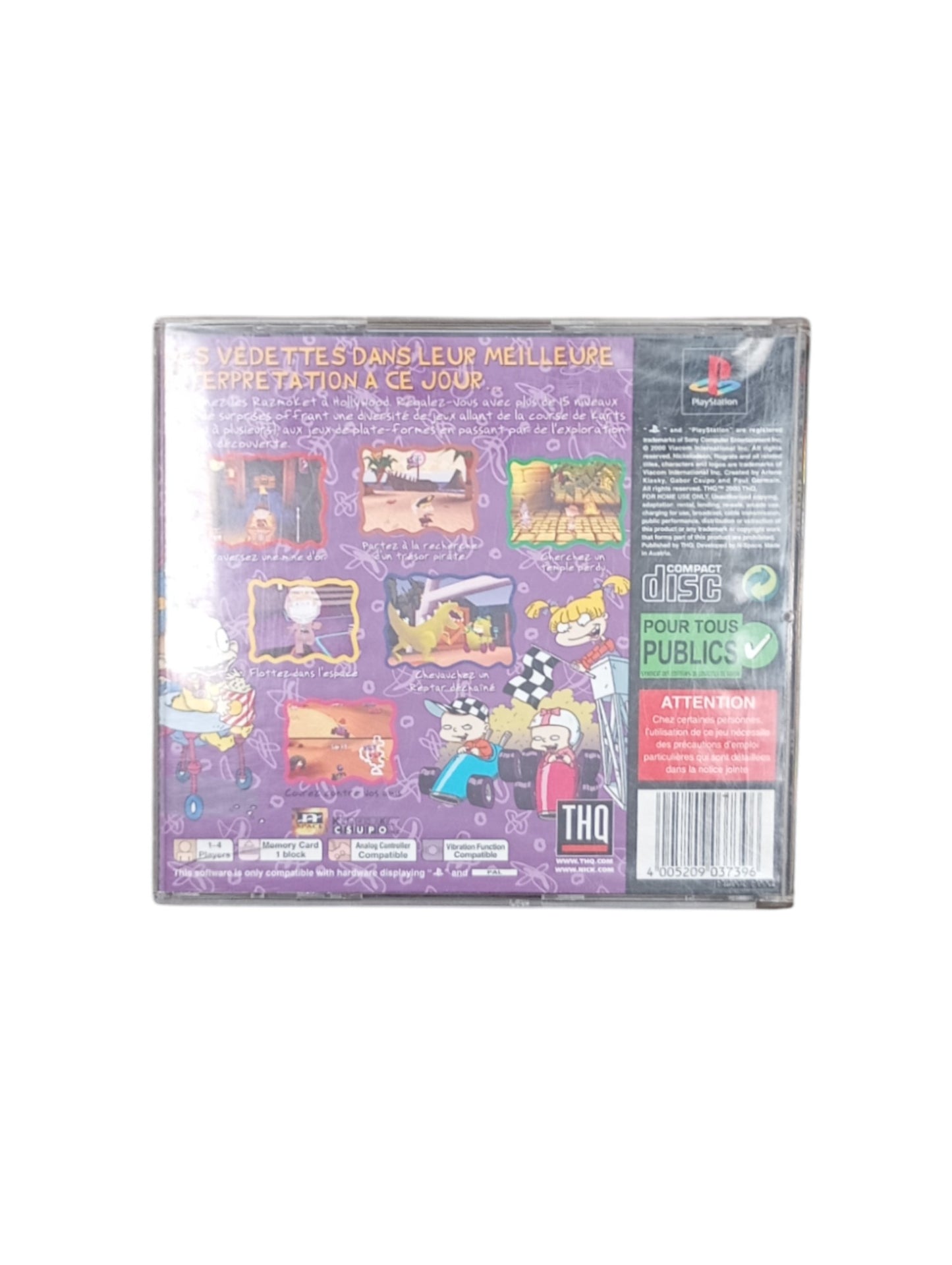 Les Razmoket font leur Cinéma – PlayStation 1 complet