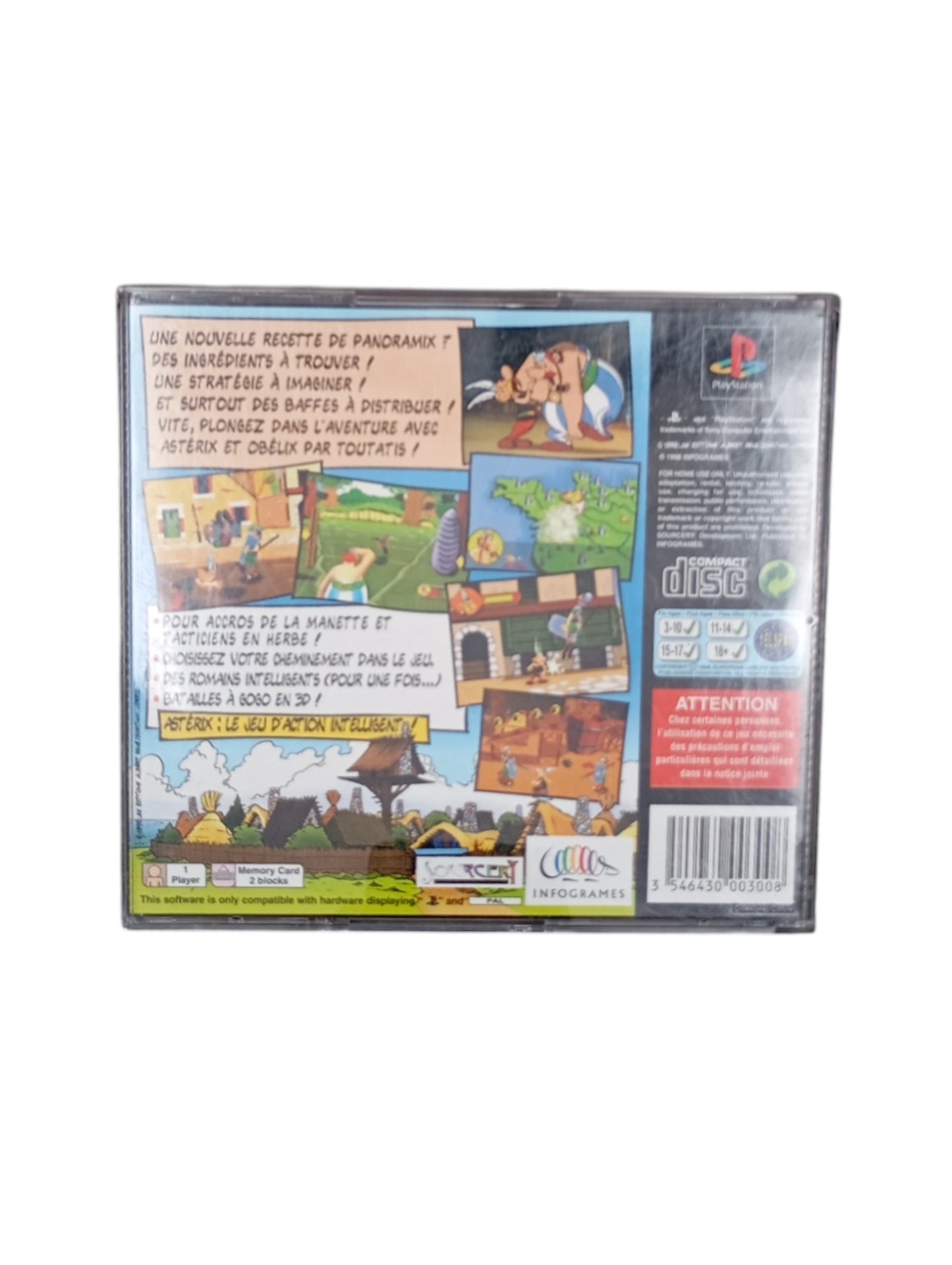 Astérix – PlayStation 1