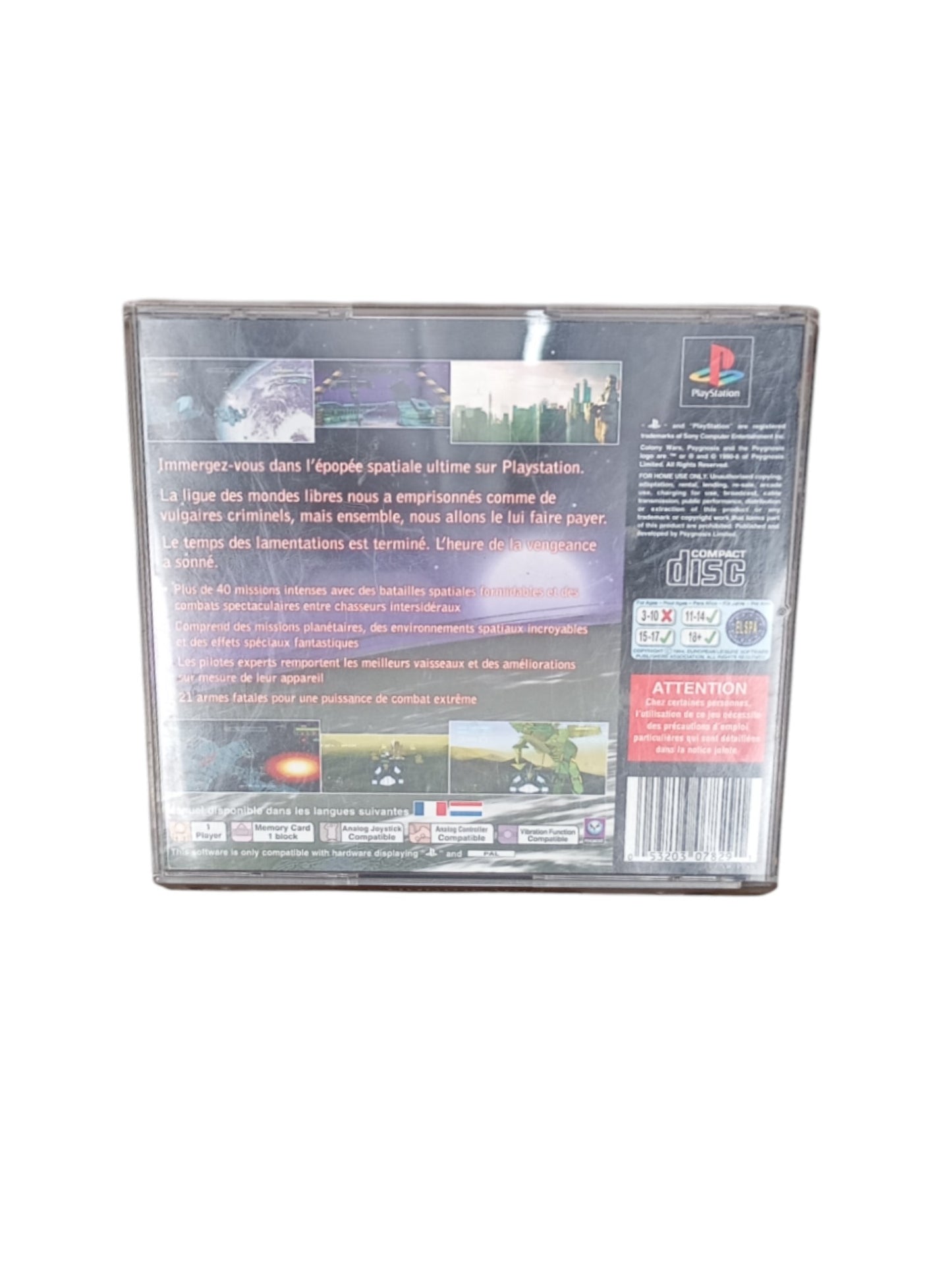 Colony Wars: Vengeance – PlayStation 1 complet