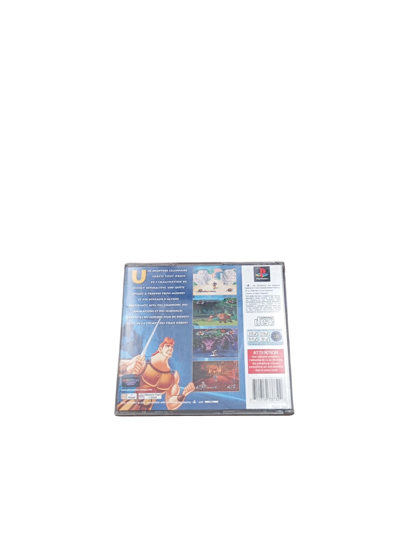Disney’s Hercule – PlayStation 1 Platinum complet