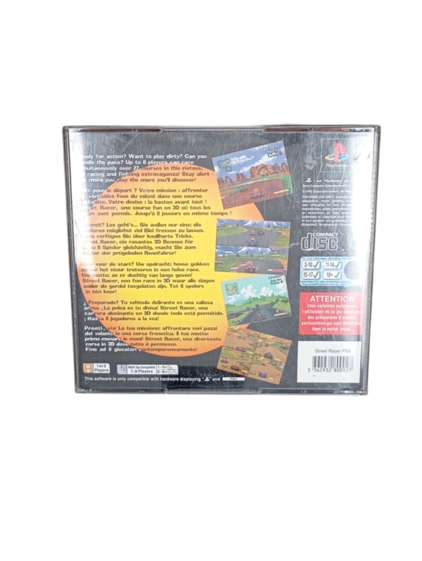 Street Racer – PlayStation 1 complet