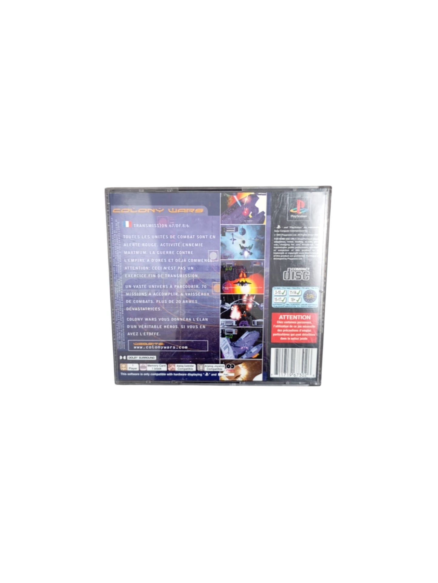 Colony Wars – PlayStation 1 complet