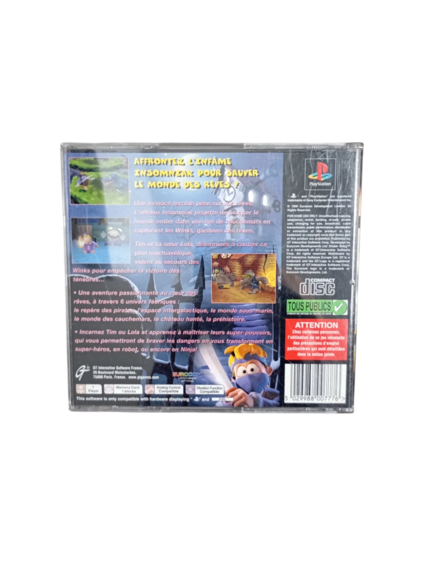 Dream Story – PlayStation 1 complet