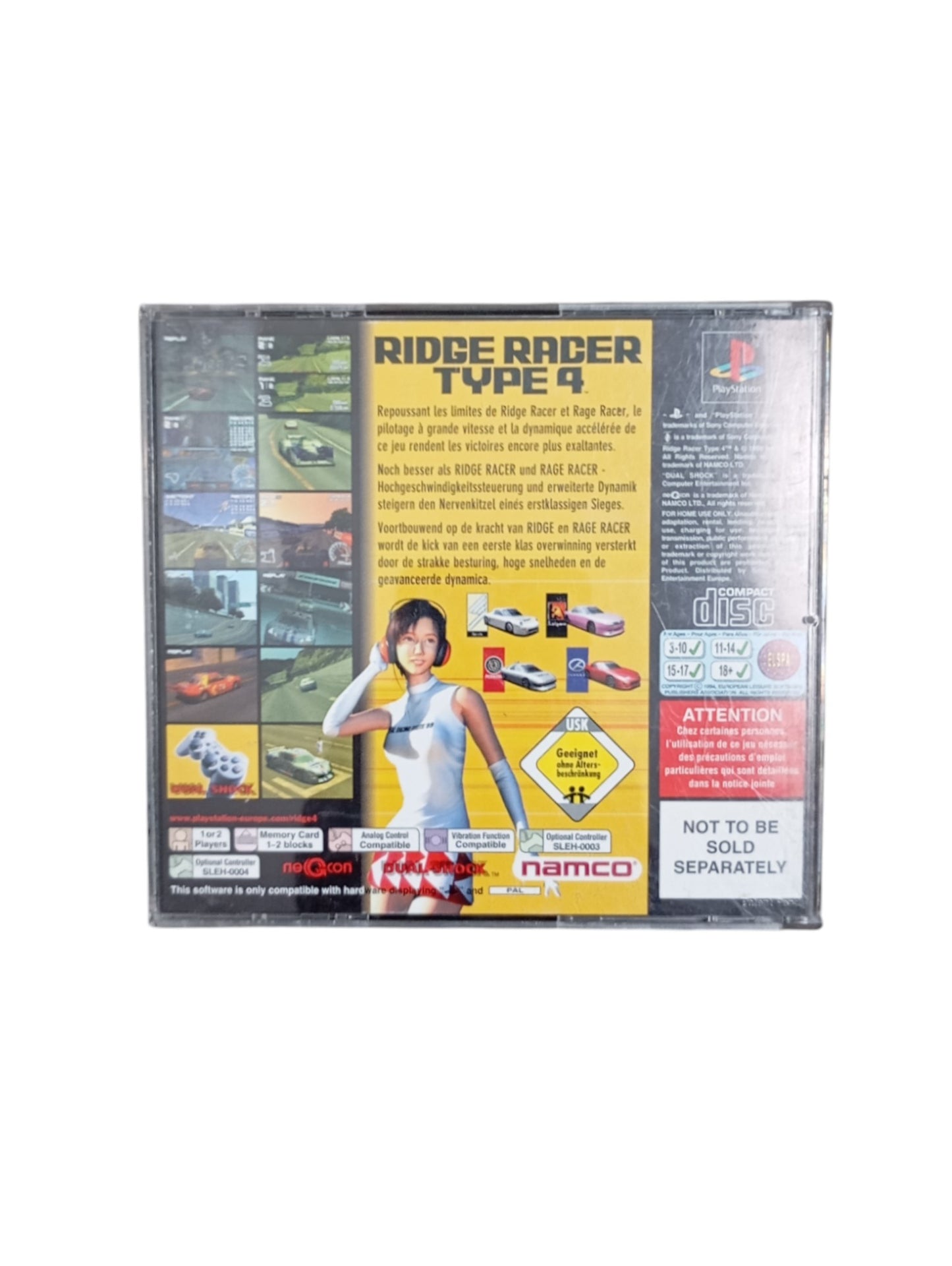 Ridge Racer Type 4 – PlayStation 1 complet