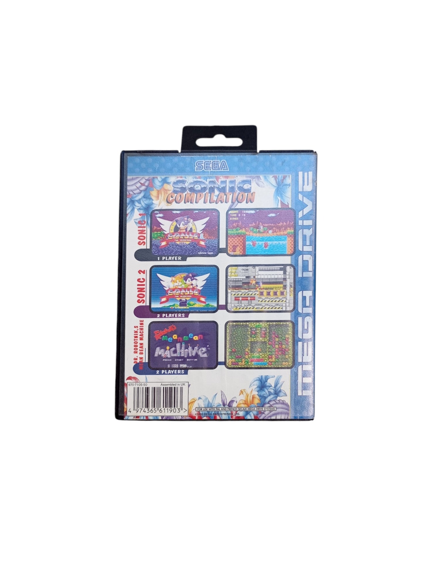 Sonic Compilation – Sega Mega Drive complet