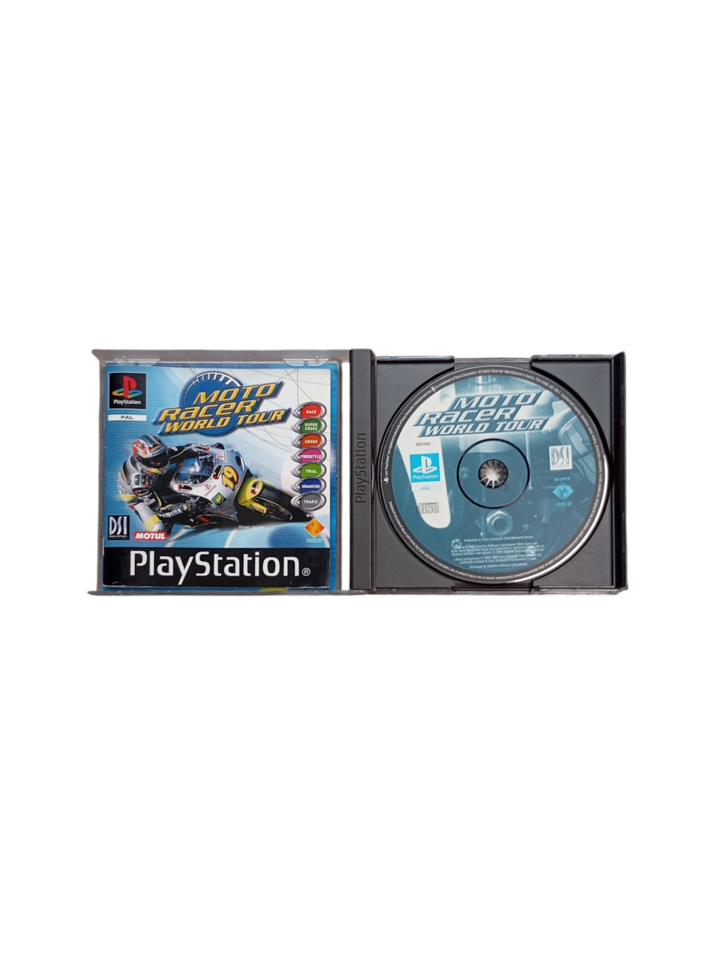 Moto Racer World Tour – PlayStation 1 (PS1) complet
