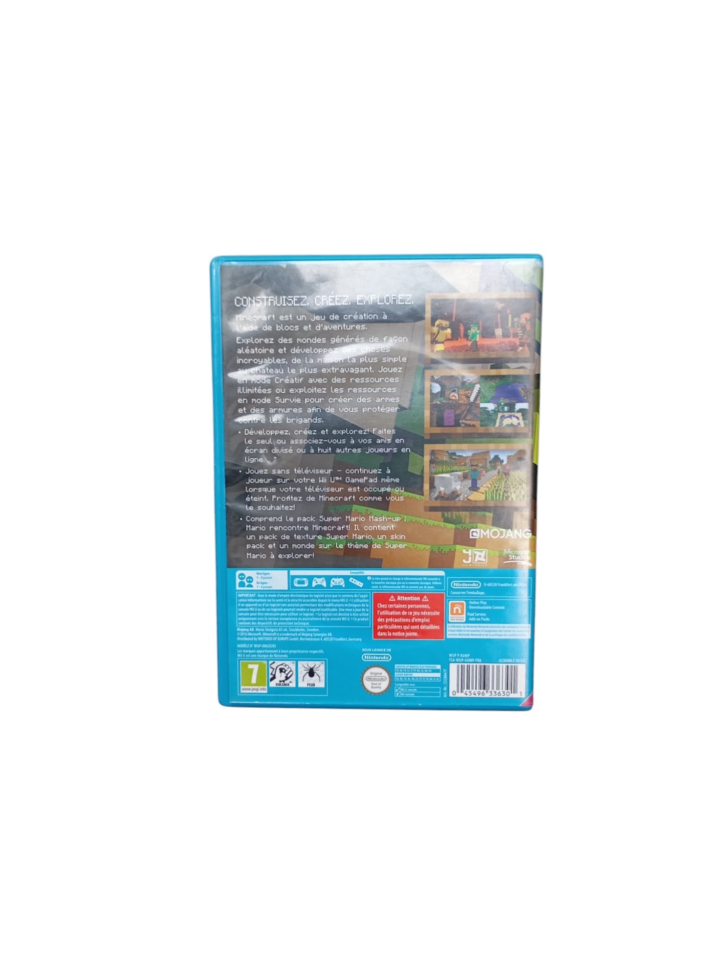 Minecraft – Nintendo Wii U (complet)