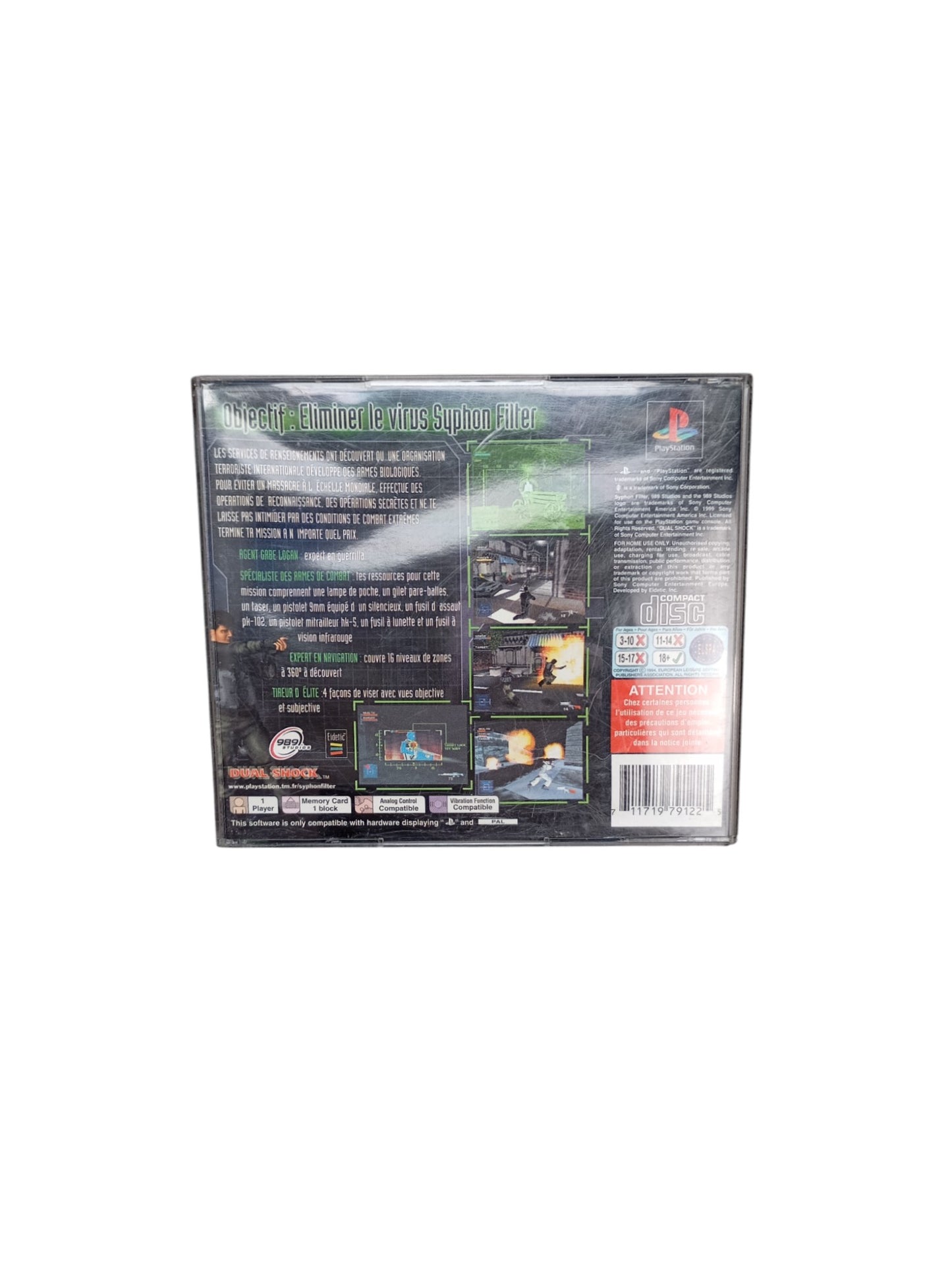 Syphon Filter – PlayStation 1 (complet)