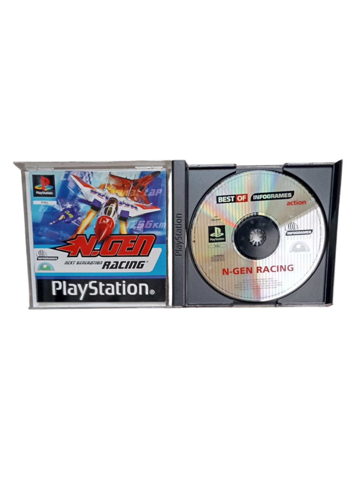 N.Gen Racing – PlayStation 1 (Best of Infogrames, complet)
