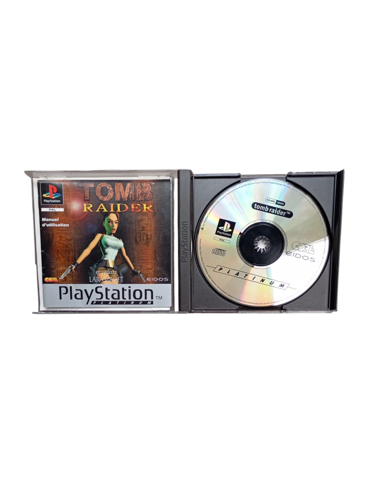 Tomb Raider – PlayStation 1 Platinum (complet)