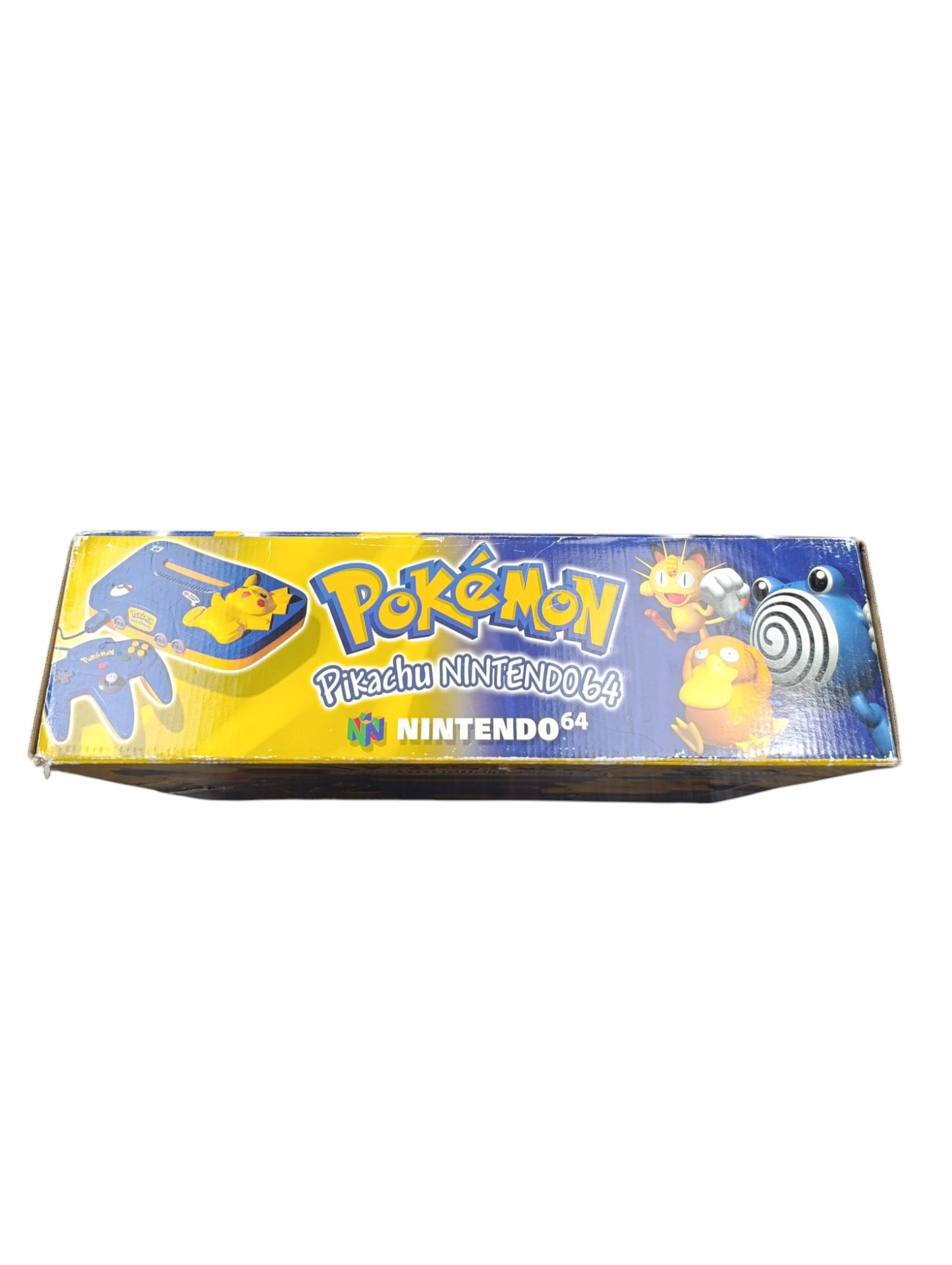 Boîte Console Pikachu Nintendo 64 en boîte FRA Bon Etat (6.25/10)