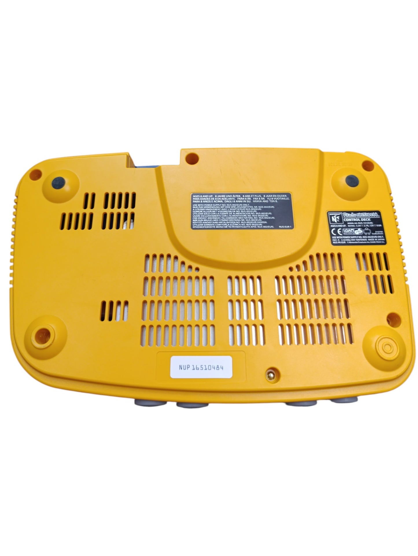 Pack Console Nintendo 64 Pokémon Pikachu Spécial