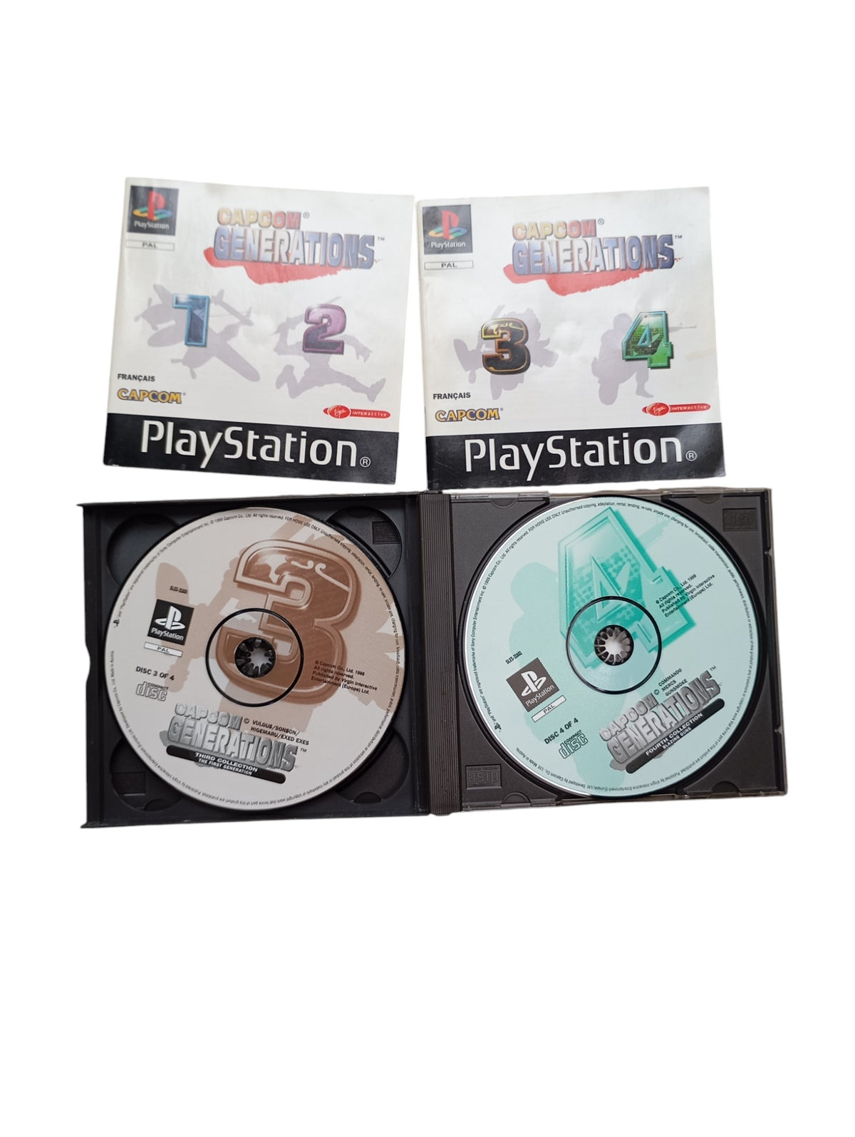 Capcom Generations sur PlayStation 1 (PS1) Complet