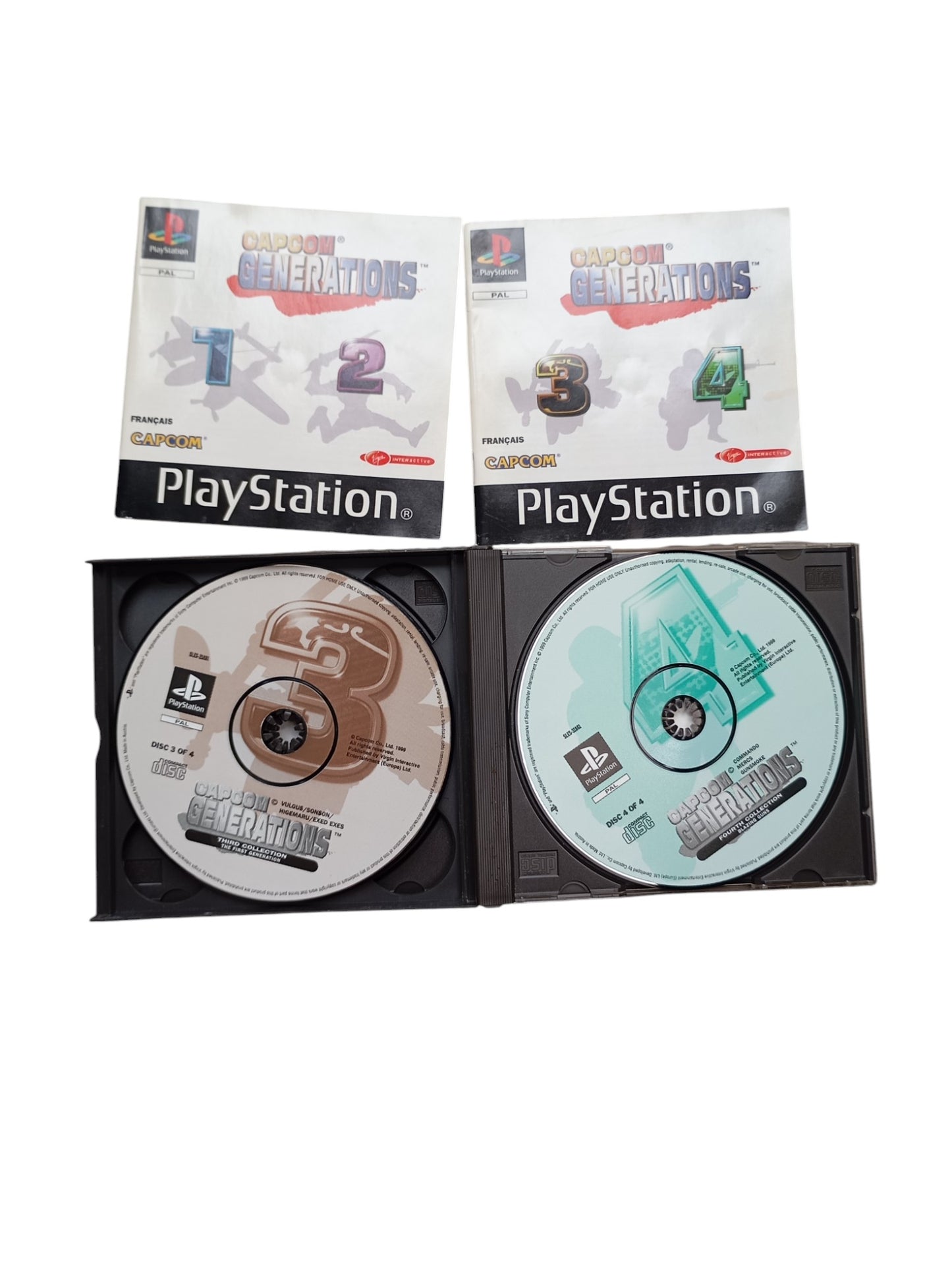 Capcom Generations sur PlayStation 1 (PS1) Complet