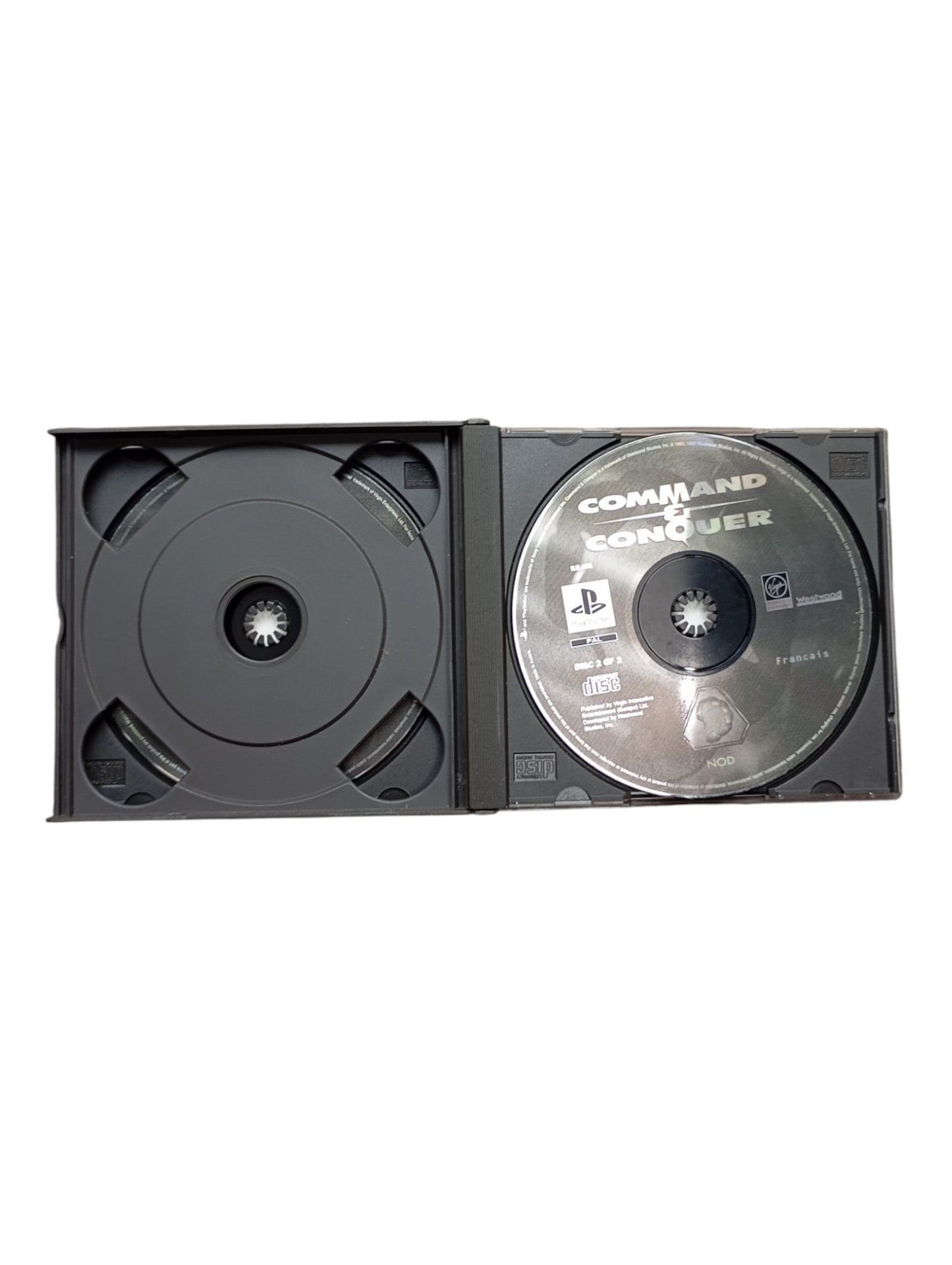 Command & Conquer – PlayStation 1 (PS1) – en boîte, sans notice