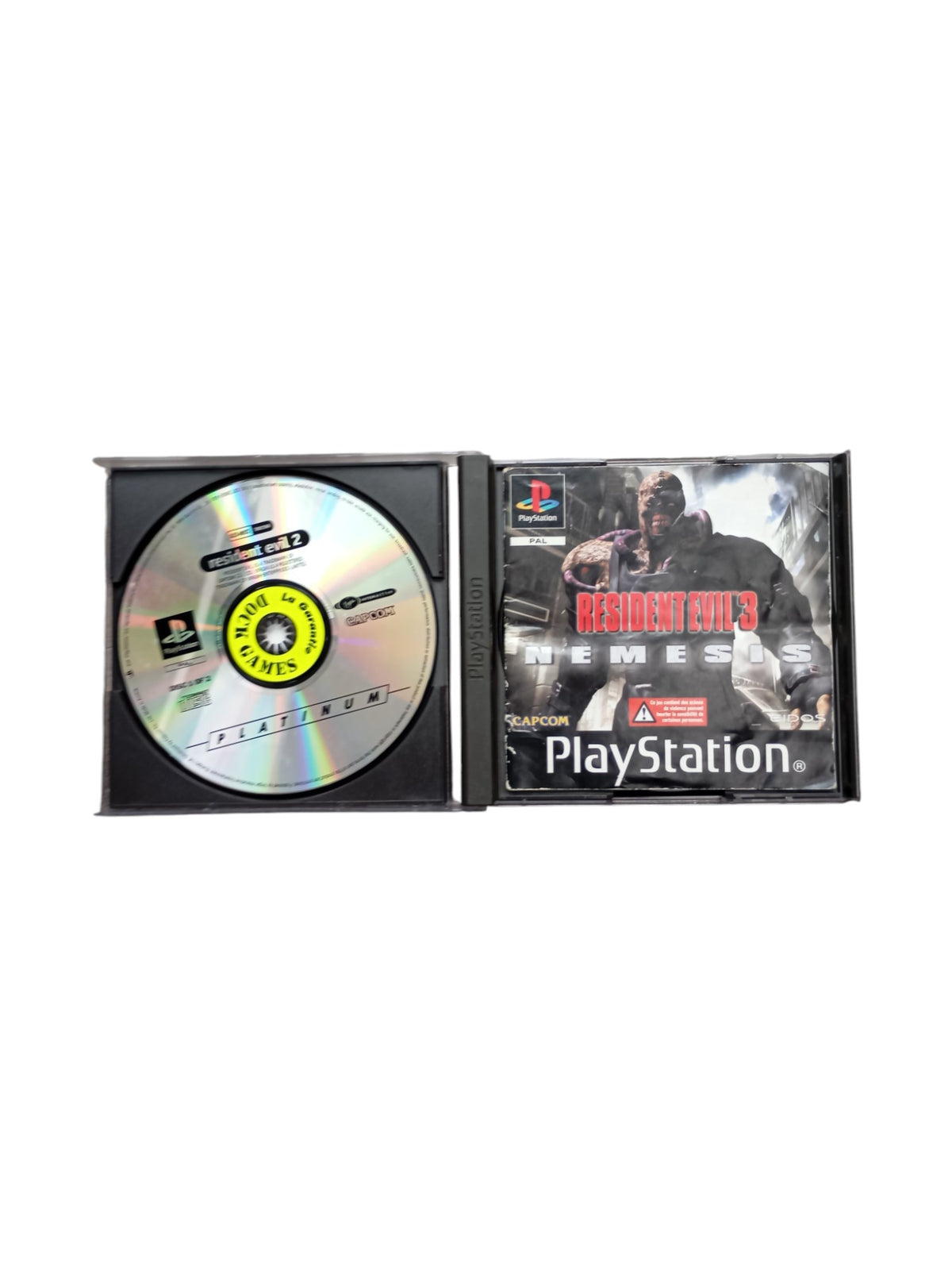 Resident Evil 2 – PlayStation 1 (PS1) – Version Platinum