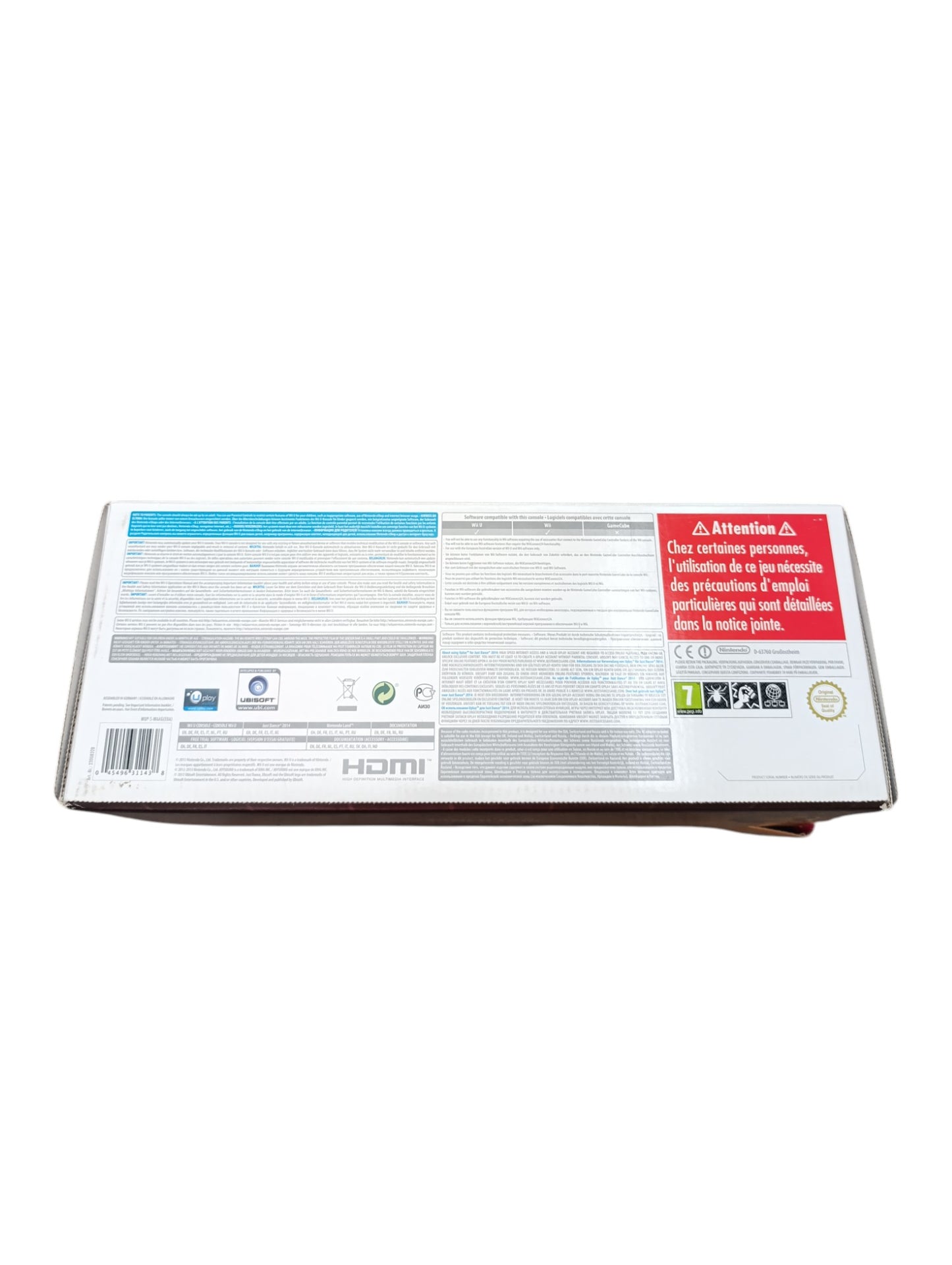 Pack Wii U Premium avec Nintendo Land + Just Dance