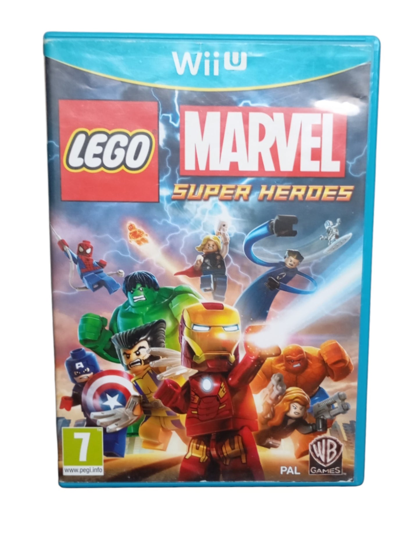 LEGO Marvel Super Heroes Nintendo Wii U jeu complet original