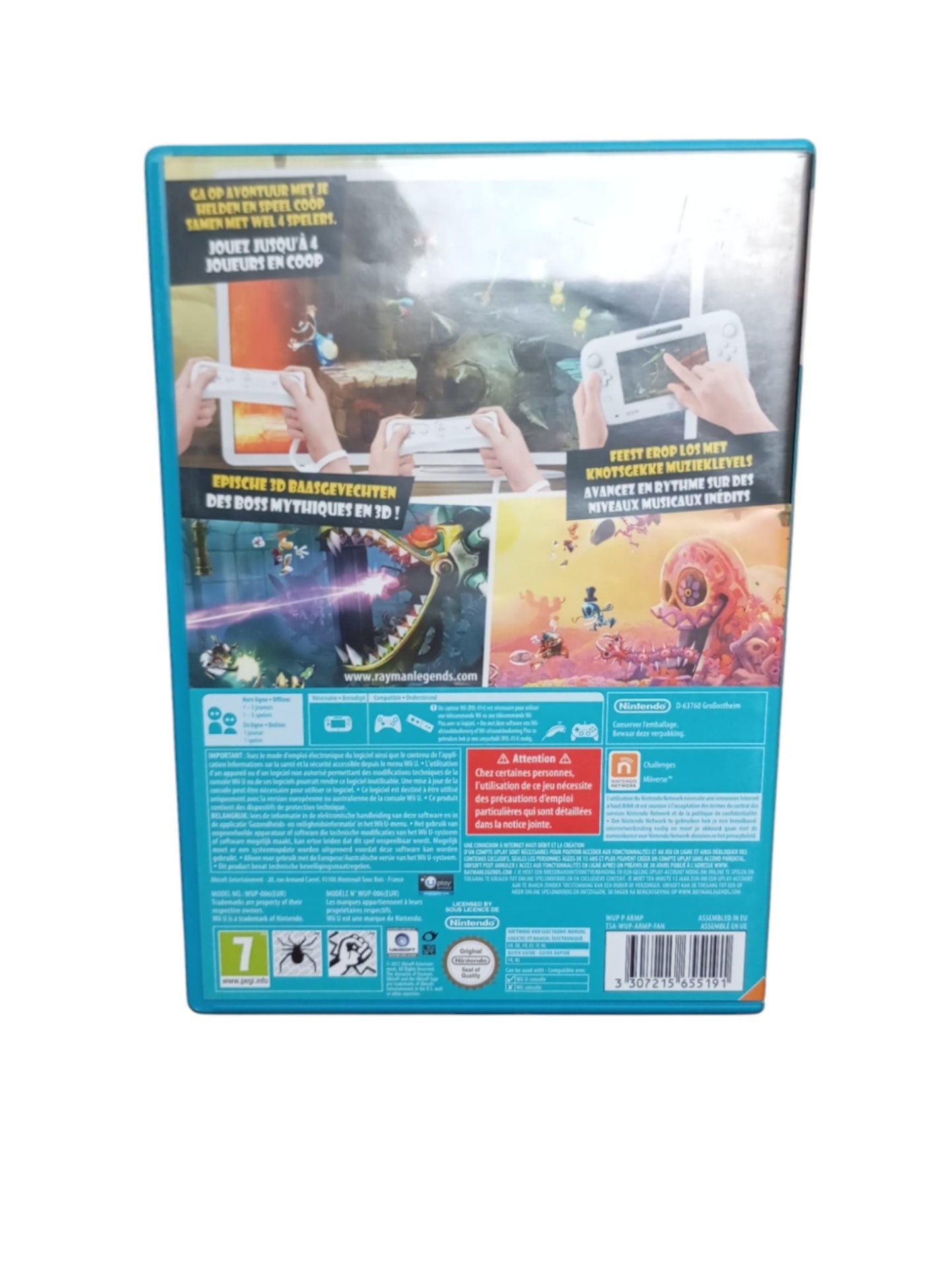 Rayman Legends – Nintendo Wii U (Complet)
