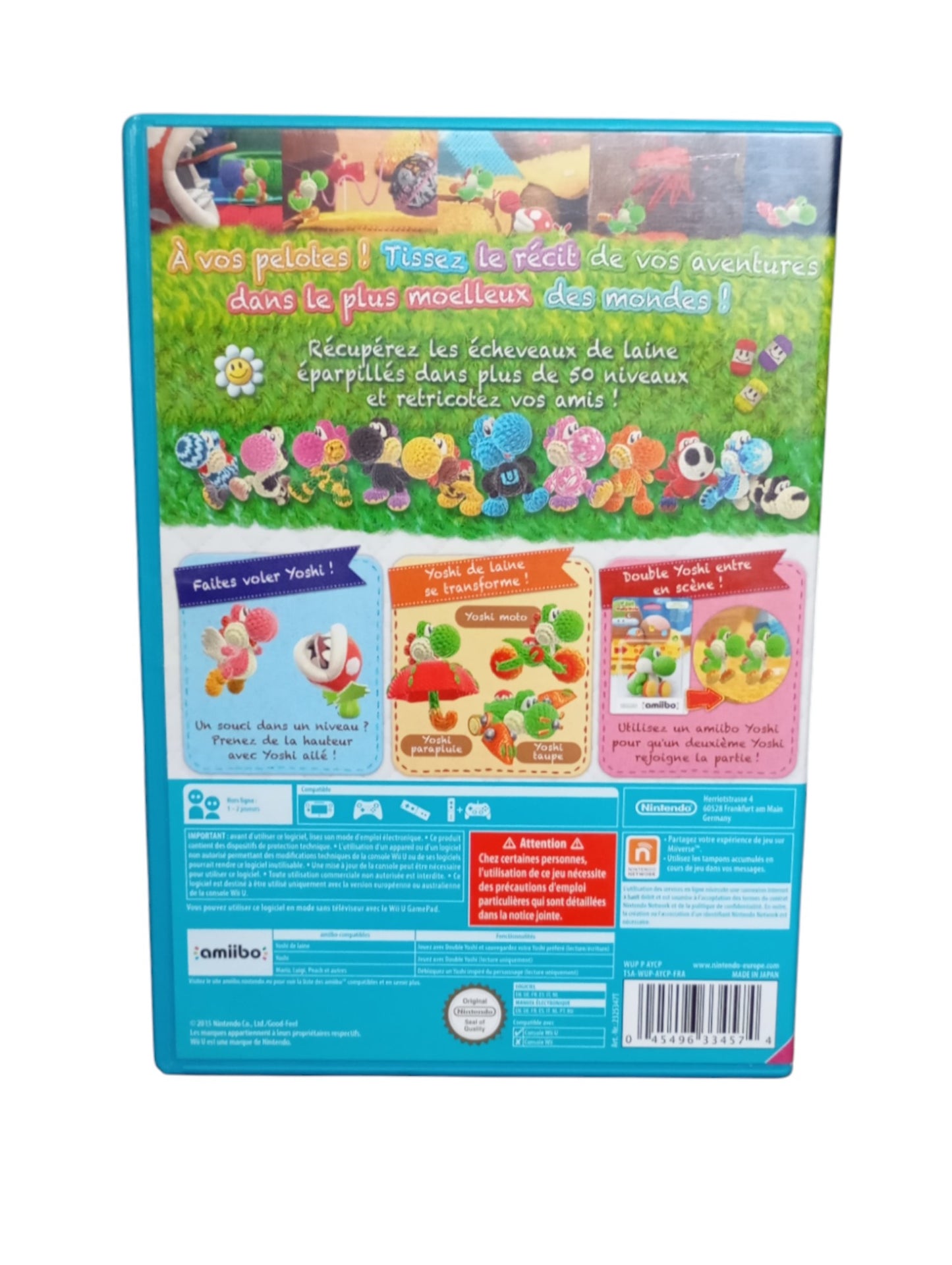 Yoshi’s Woolly World – Nintendo Wii U (Complet)