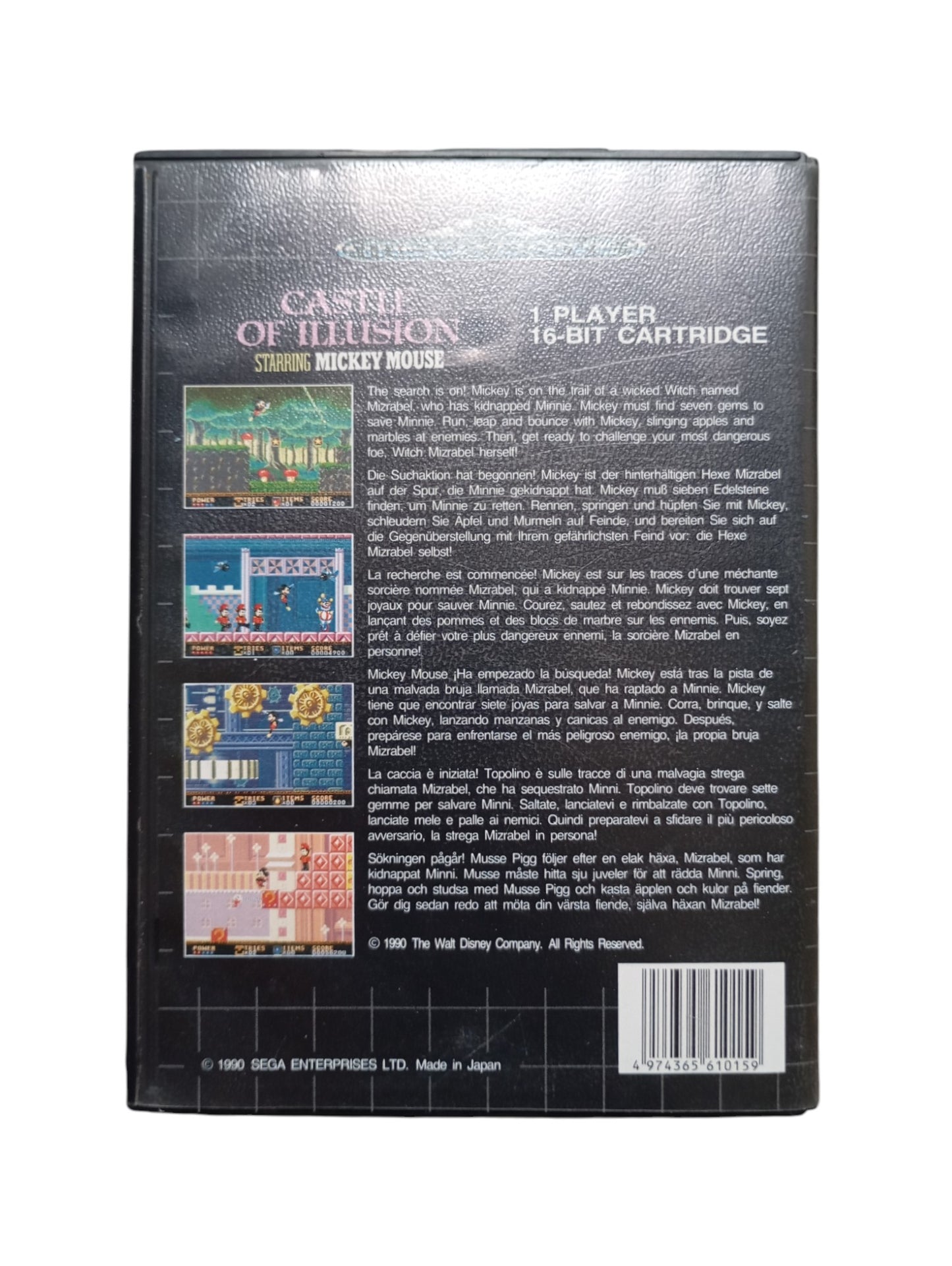 Castle of Illusion – Sega Mega Drive (Complet)