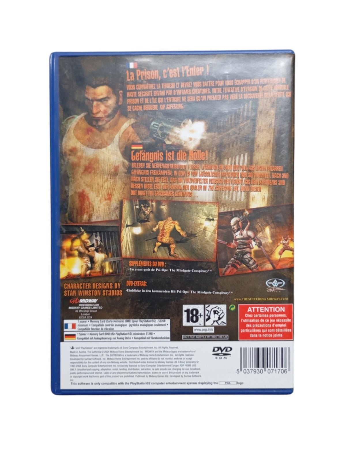 The Suffering – PlayStation 2 (Complet)