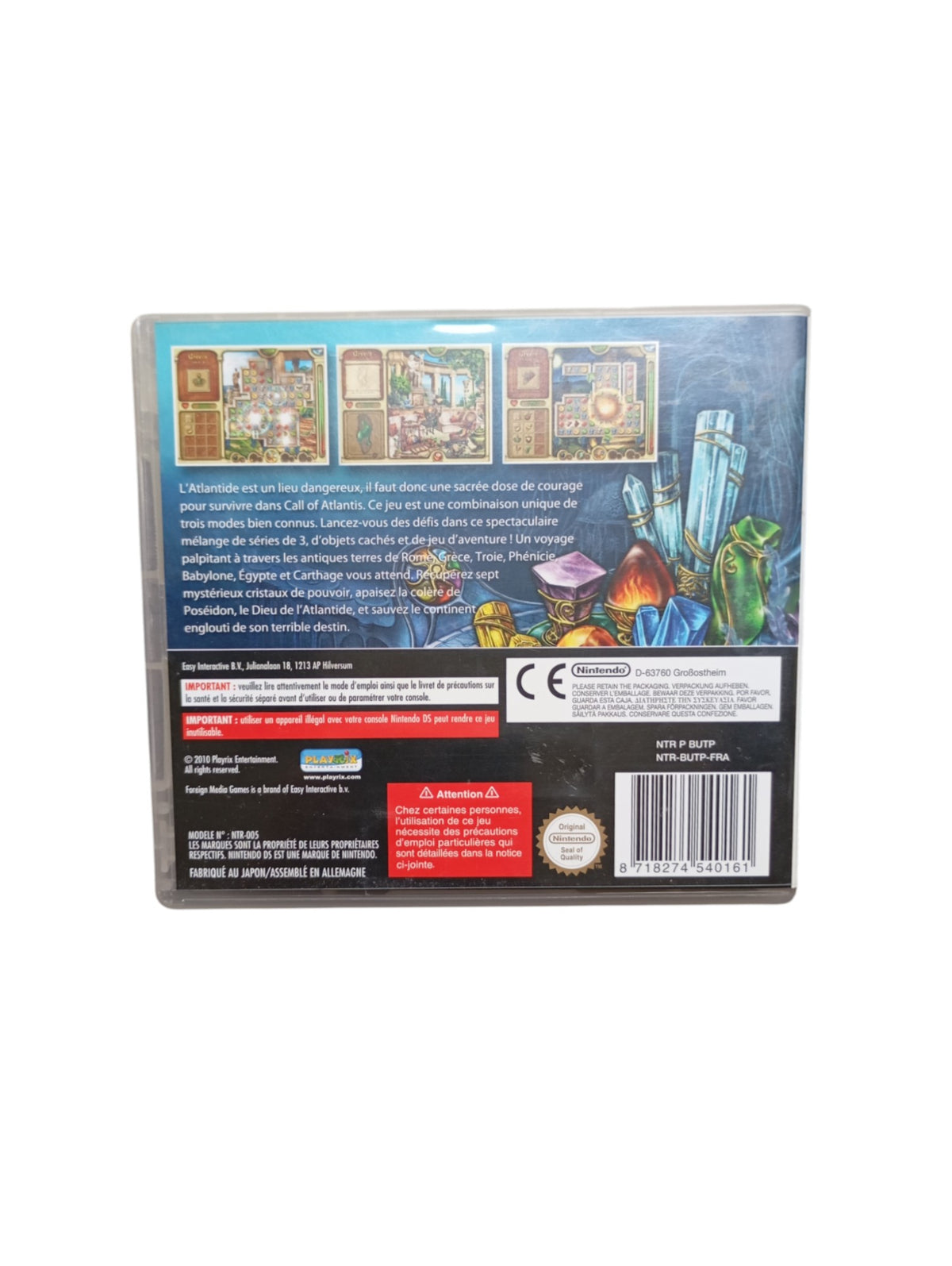 Call of Atlantis – Nintendo DS (Complet)