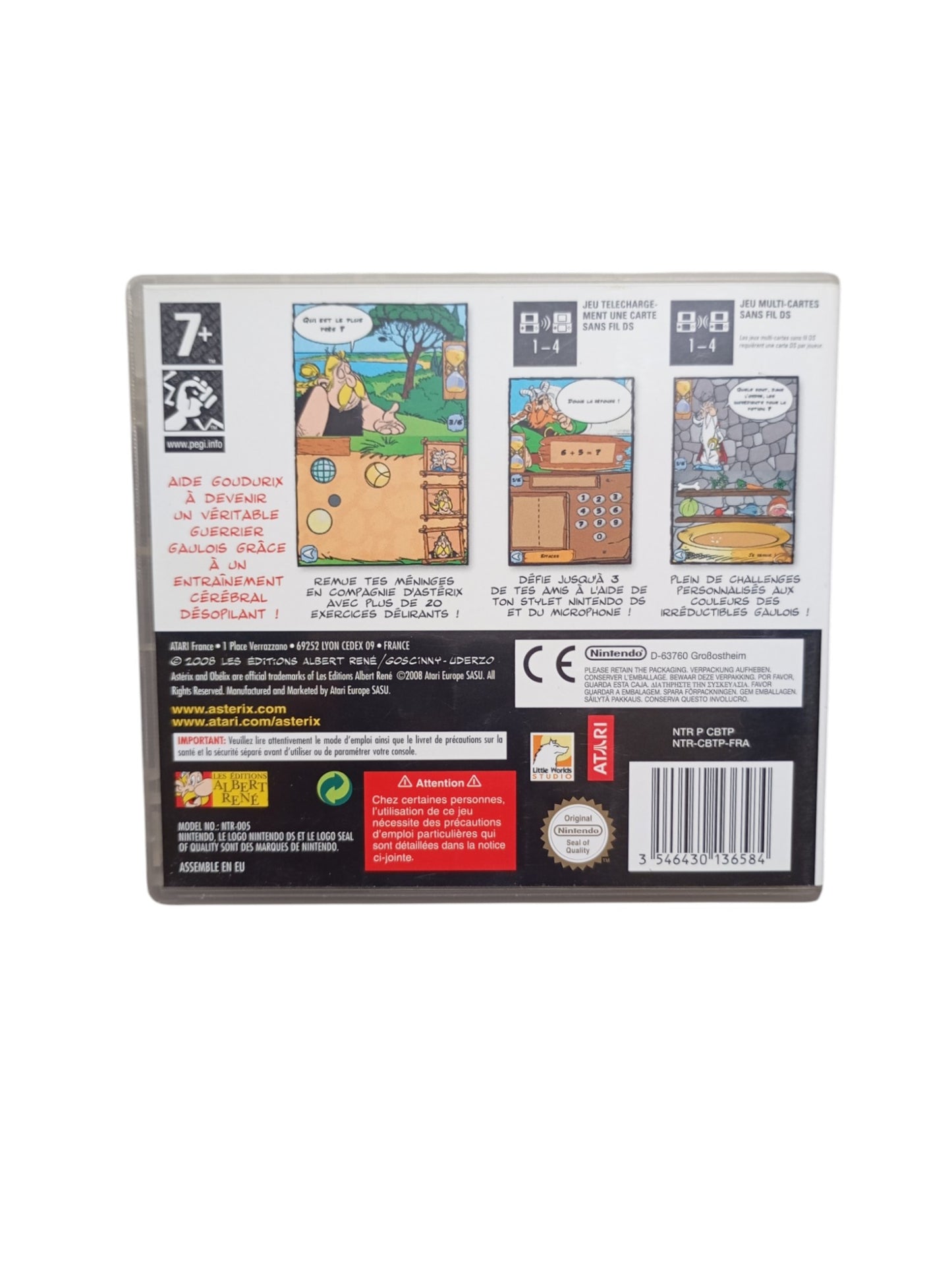 Astérix : L’Exercice – Nintendo DS (Complet)