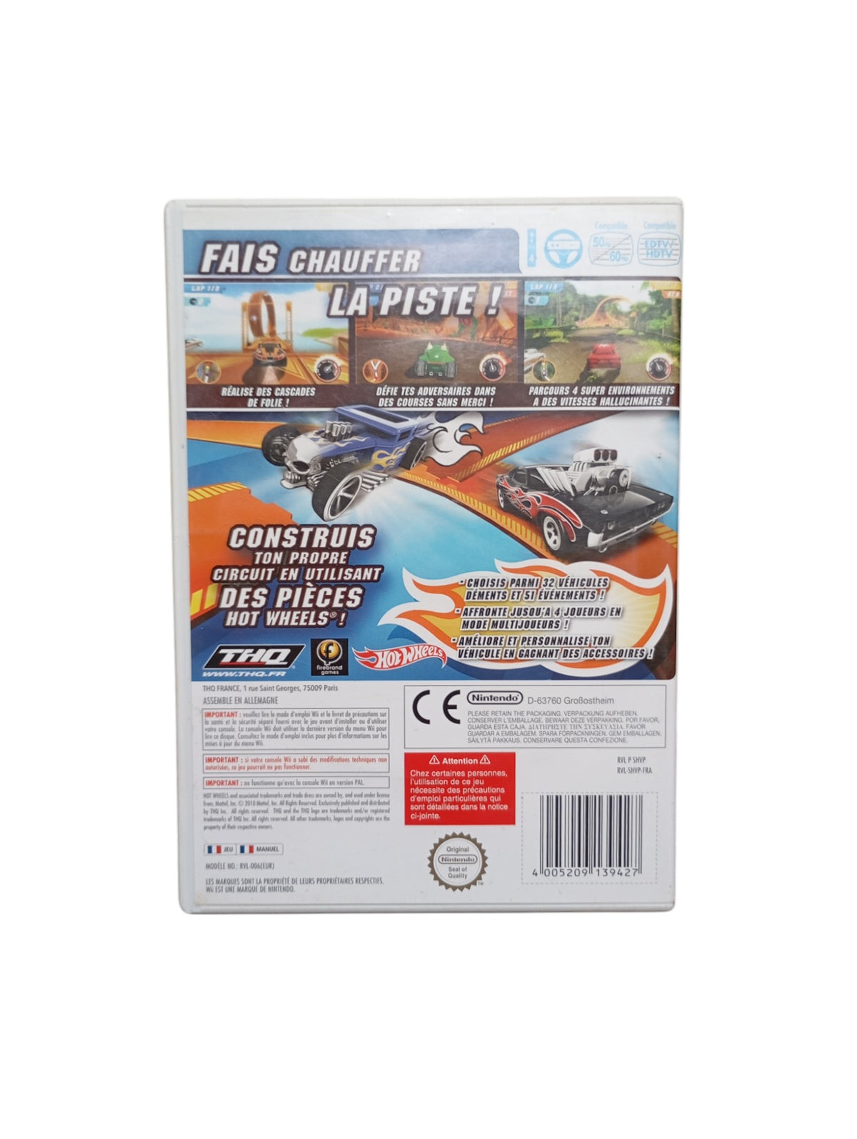 Hot Wheels: Track Attack – Nintendo Wii (Complet)