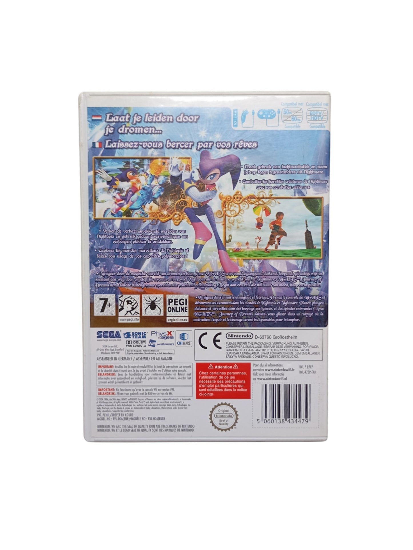 NiGHTS: Journey of Dreams – Nintendo Wii Complet