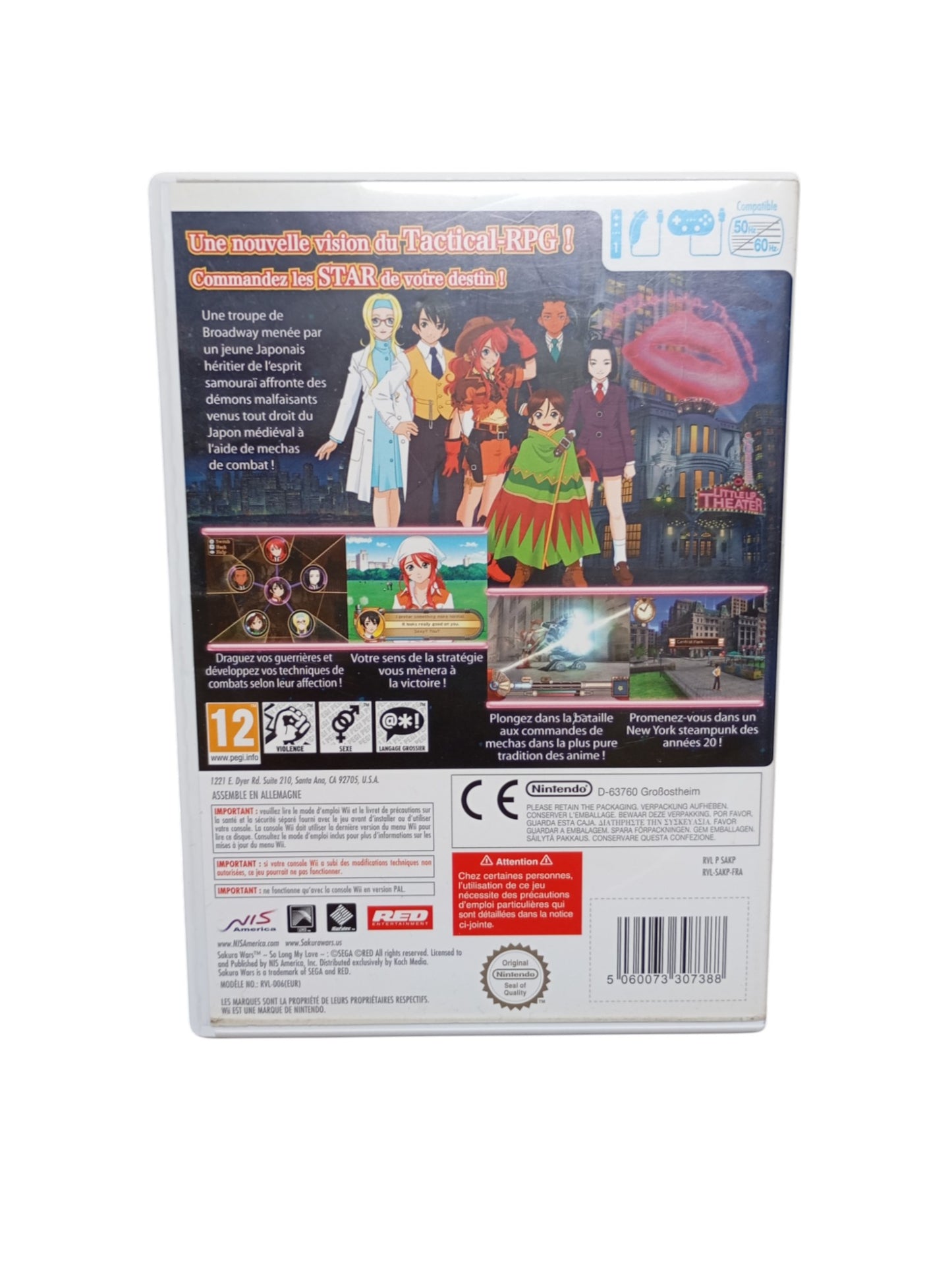 Sakura Wars: So Long, My Love – Nintendo Wii Complet