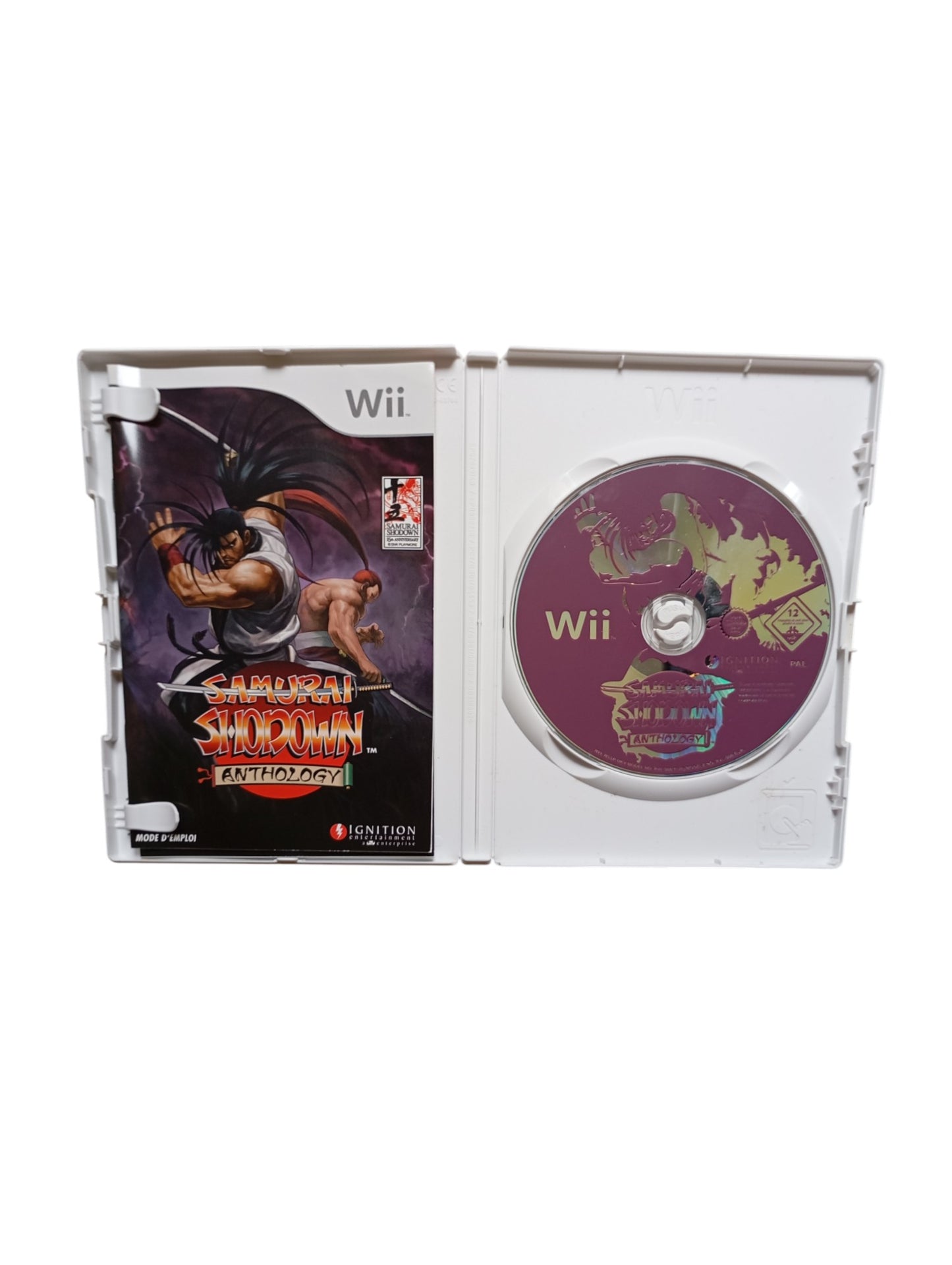 Samurai Shodown Anthology – Nintendo Wii (complet en boîte avec notice)