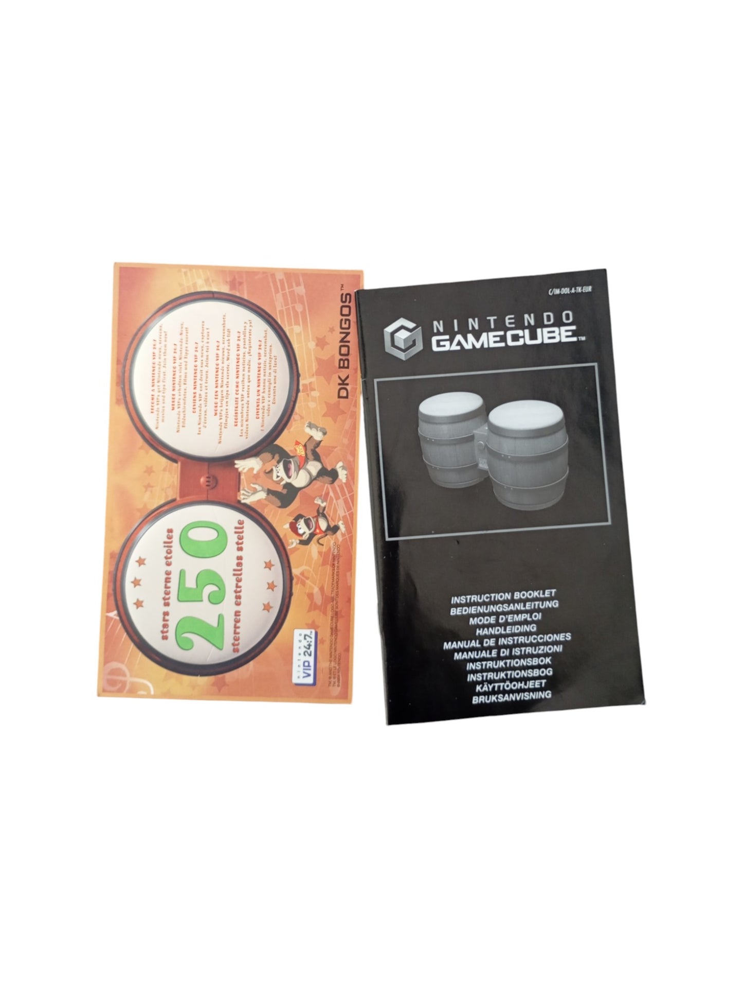 DK Bongos – Accessoire officiel Nintendo GameCube (Complet, sans cale)