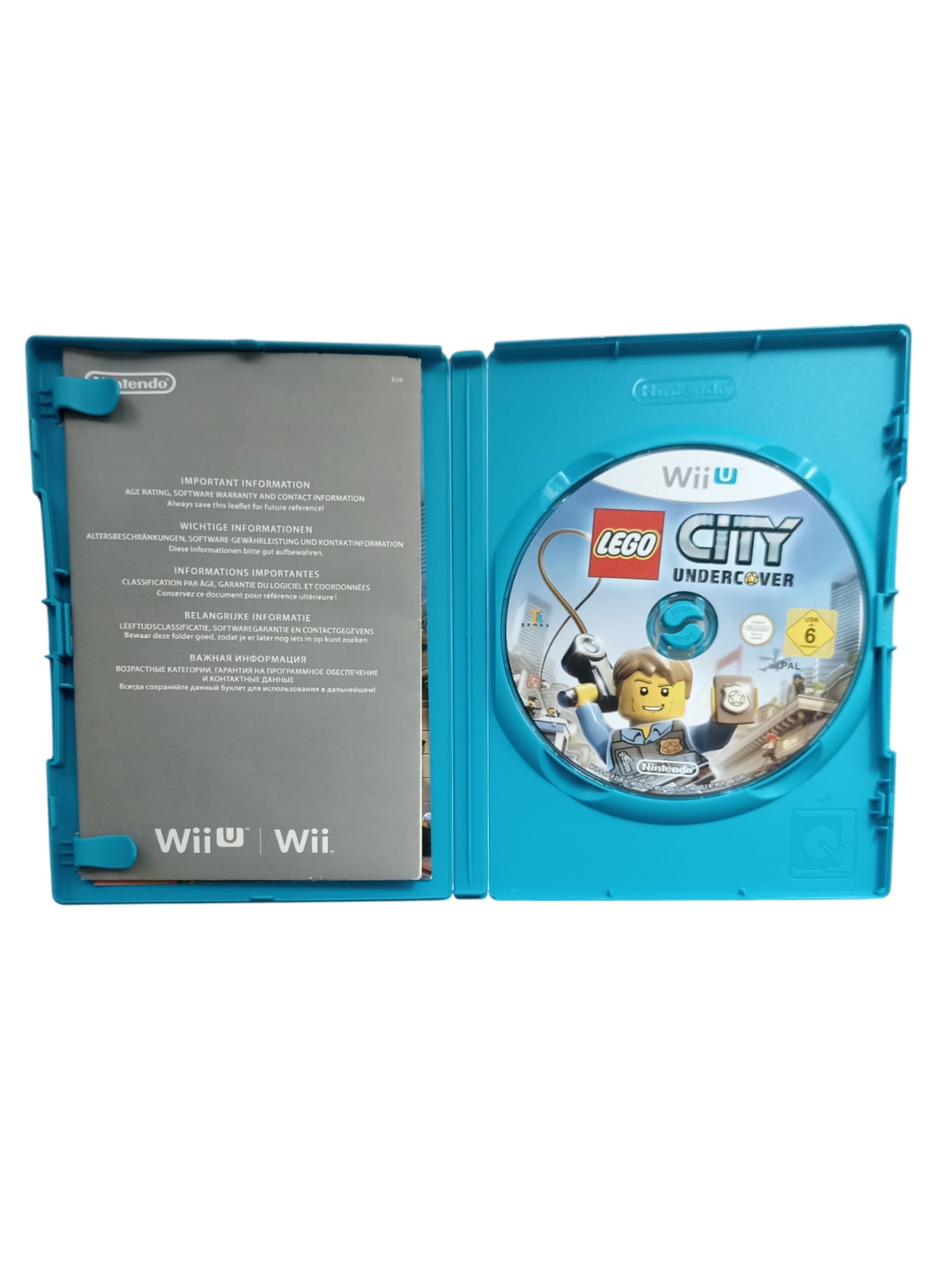 LEGO City Undercover – Wii U (Complet)