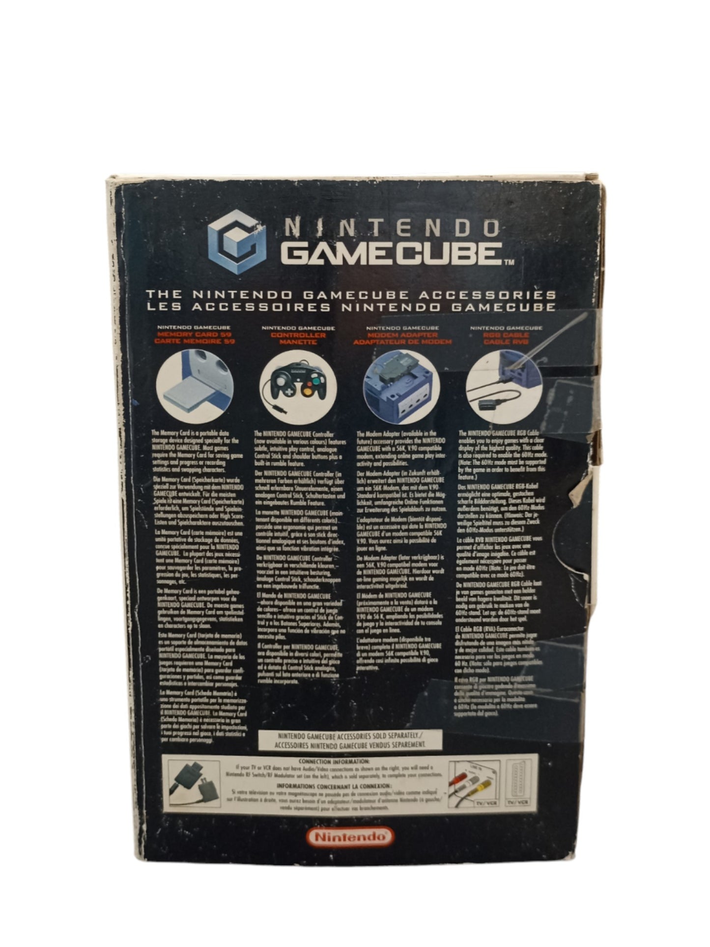 Console Nintendo GameCube violette – Complète (sans cale)