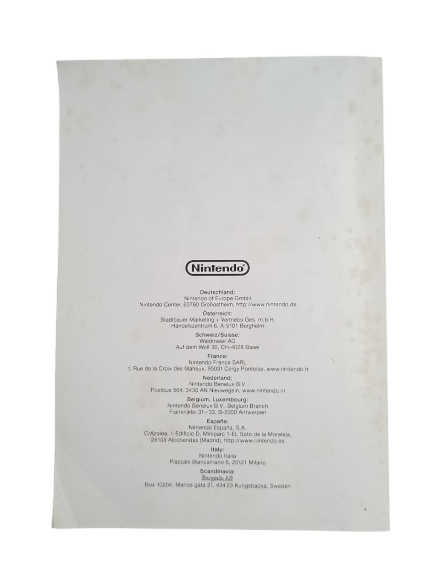 Console Nintendo GameCube violette – Complète (sans cale)