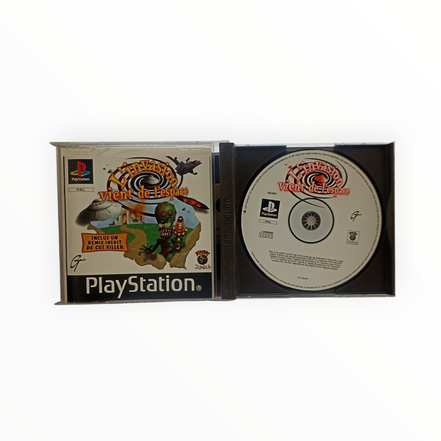 L’Invasion vient de l’espace – PlayStation 1 – Complet avec notice
